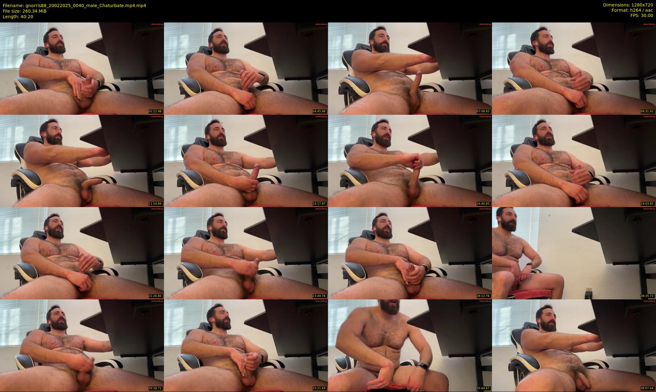 gnorris88 — 41 minute Chaturbate male cam show recording, 720p, Feb 20, 2025