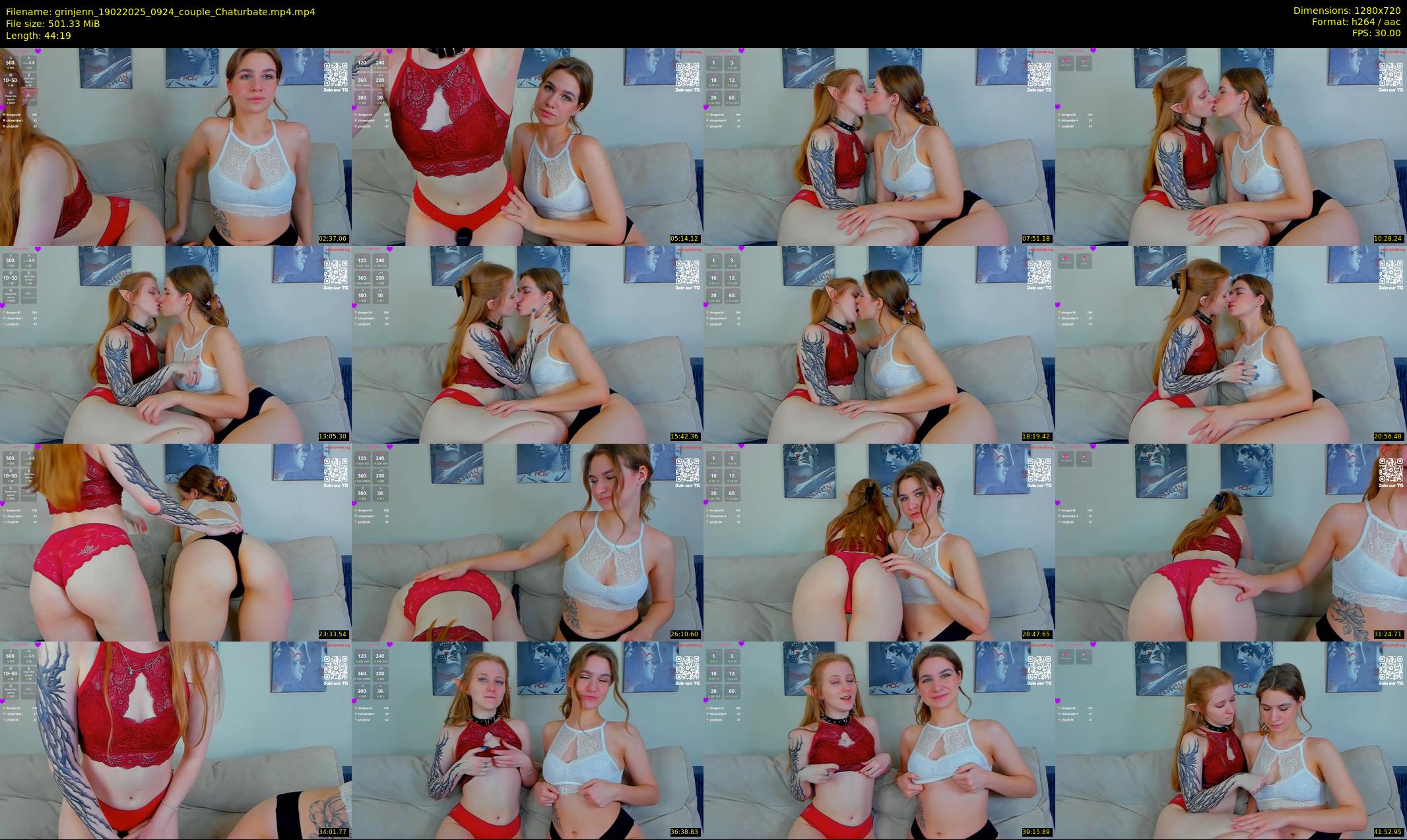 grinjenn — 45 minute Chaturbate female cam show recording, 720p, Feb 19, 2025