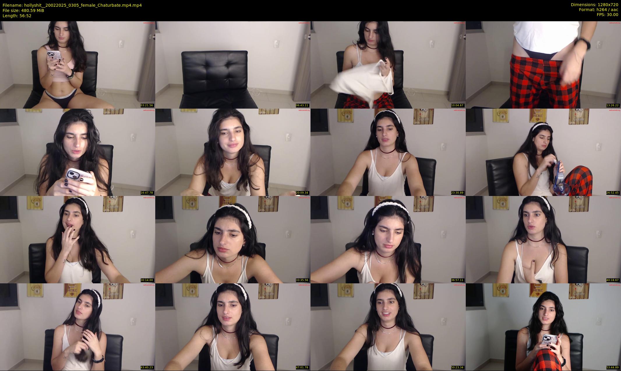 hollyshit_ — 57 minute Chaturbate female cam show recording, 720p, Feb 20, 2025