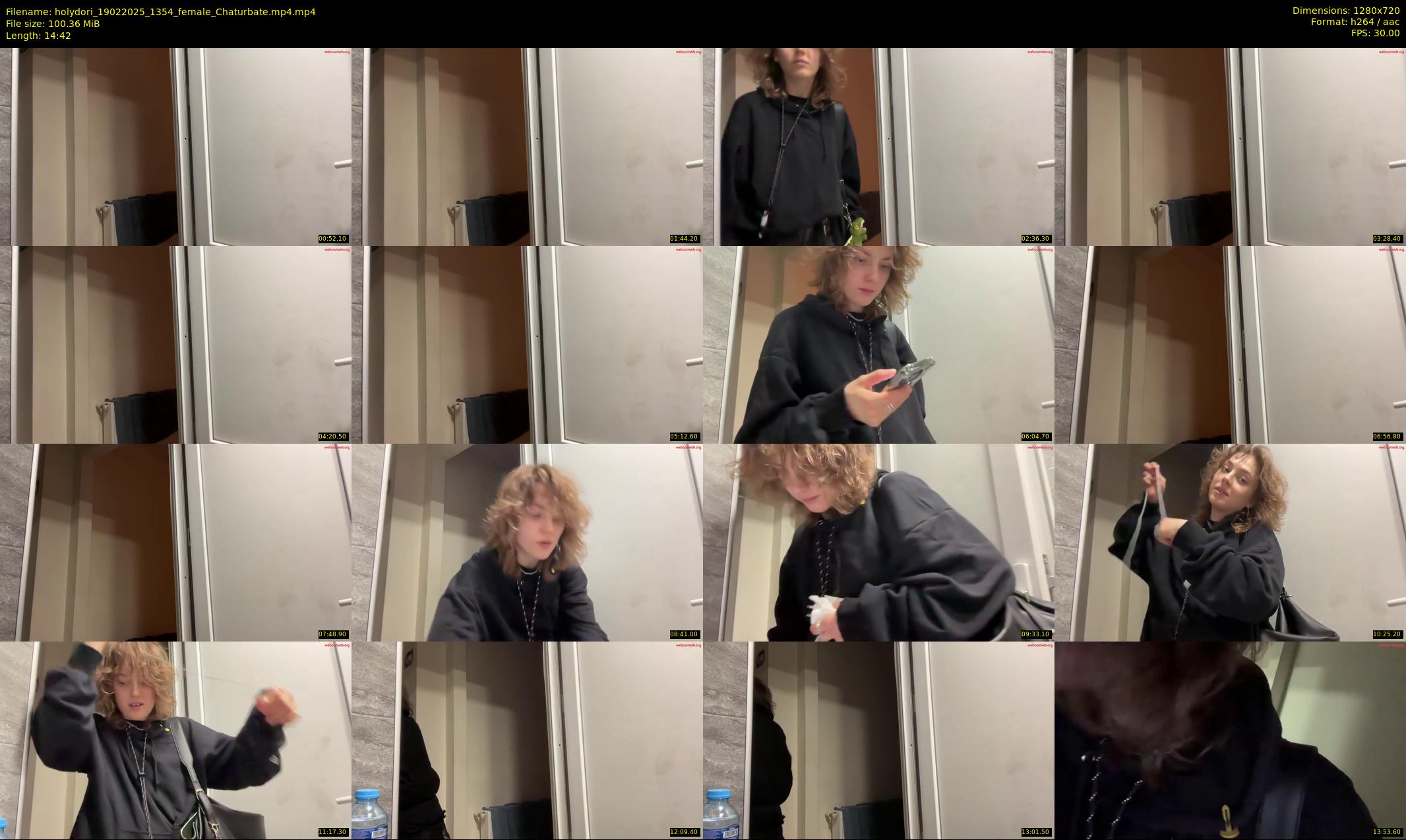 holydori — 15 minute Chaturbate female cam show recording, 720p, Feb 19, 2025