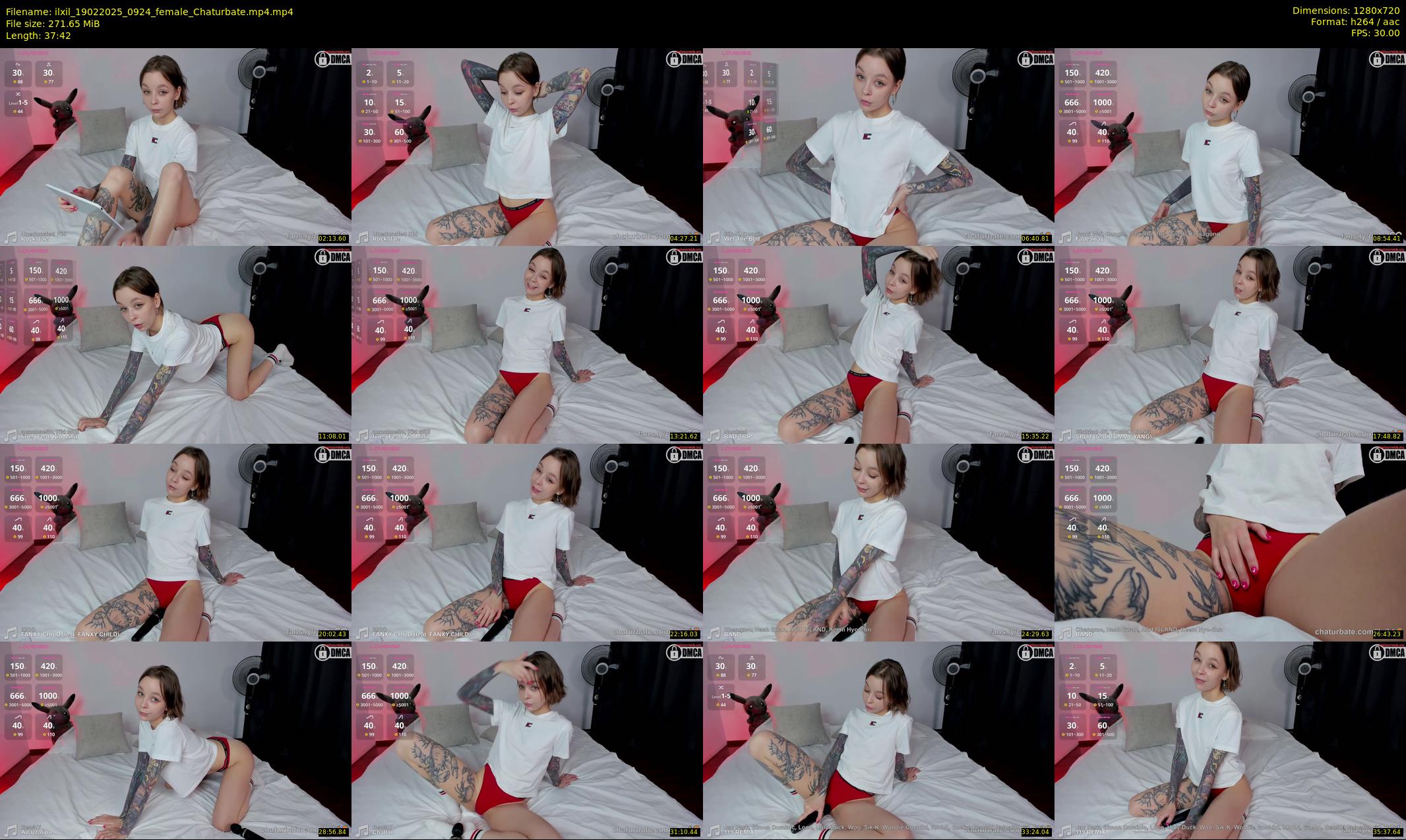 ilxil — 38 minute Chaturbate female cam show recording, 720p, Feb 19, 2025