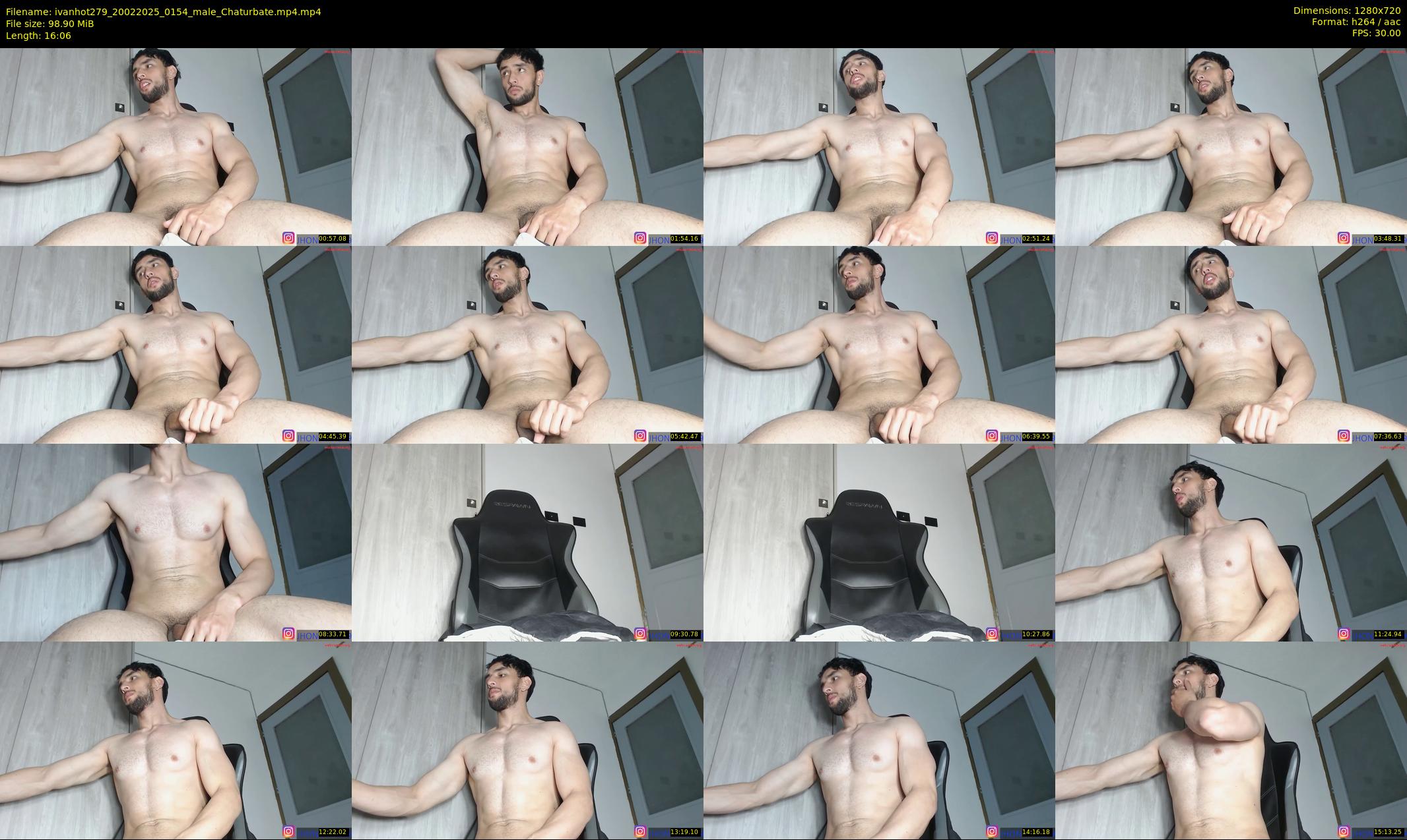 ivanhot279 — 17 minute Chaturbate male cam show recording, 720p, Feb 20, 2025