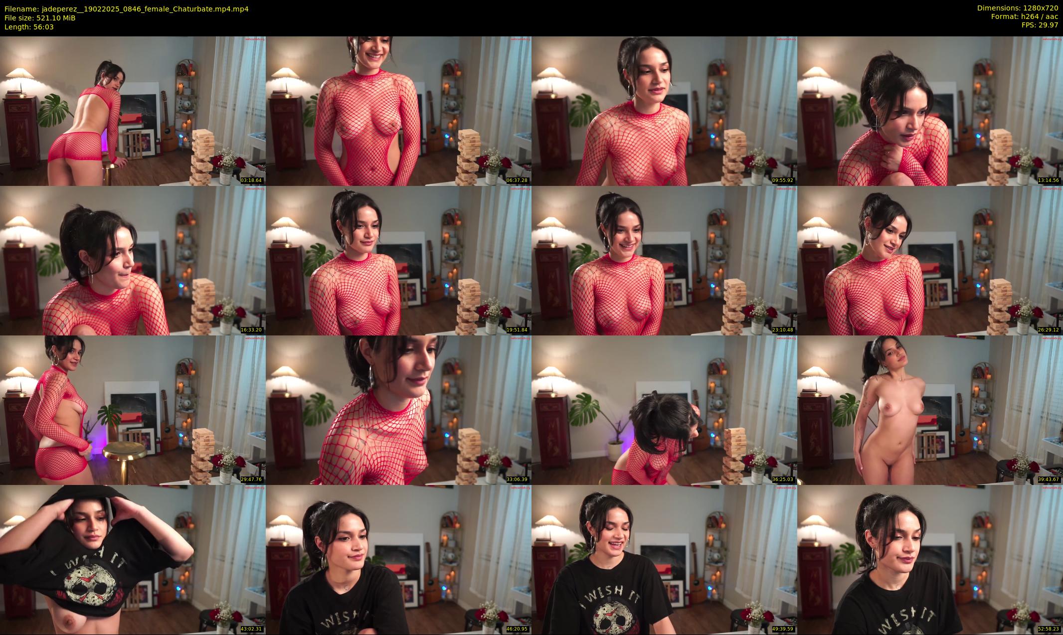 jadeperez_ — 57 minute Chaturbate female cam show recording, 720p, Feb 19, 2025