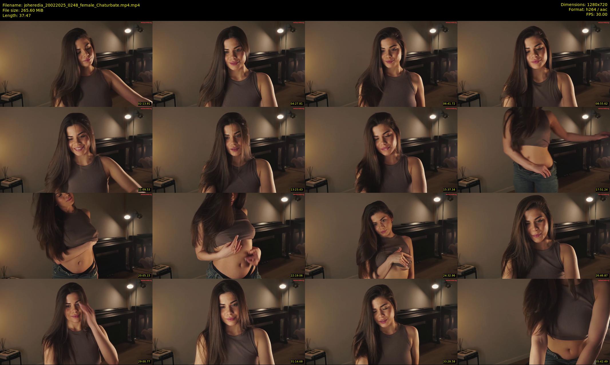 joheredia — 38 minute Chaturbate female cam show recording, 720p, Feb 20, 2025