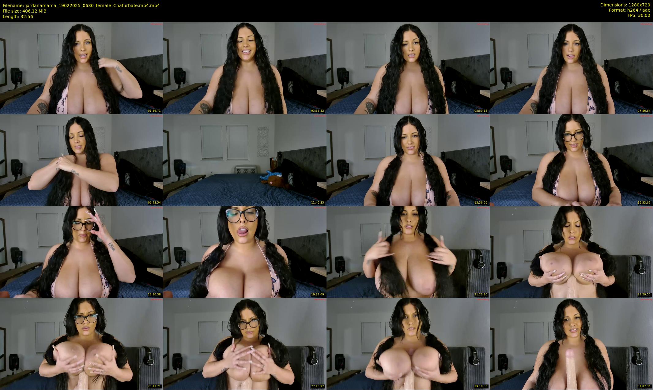 jordanamama — 33 minute Chaturbate couple cam show recording, 720p, Feb 19, 2025