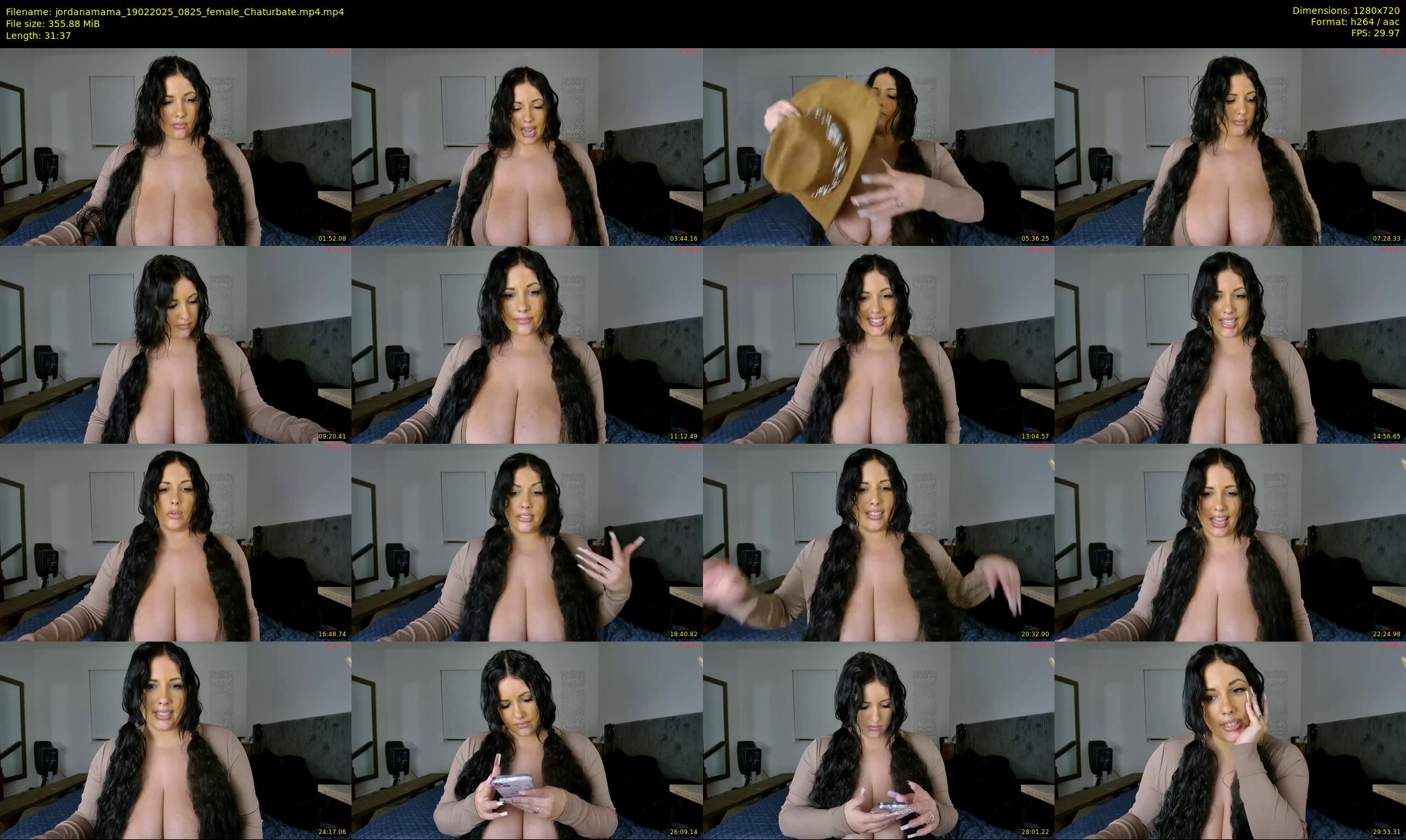 jordanamama — 32 minute Chaturbate couple cam show recording, 720p, Feb 19, 2025
