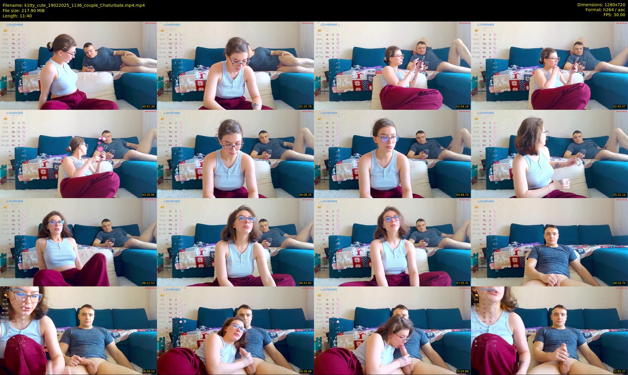 k1tty_cute — 12 minute Chaturbate female cam show recording, 720p, Feb 19, 2025