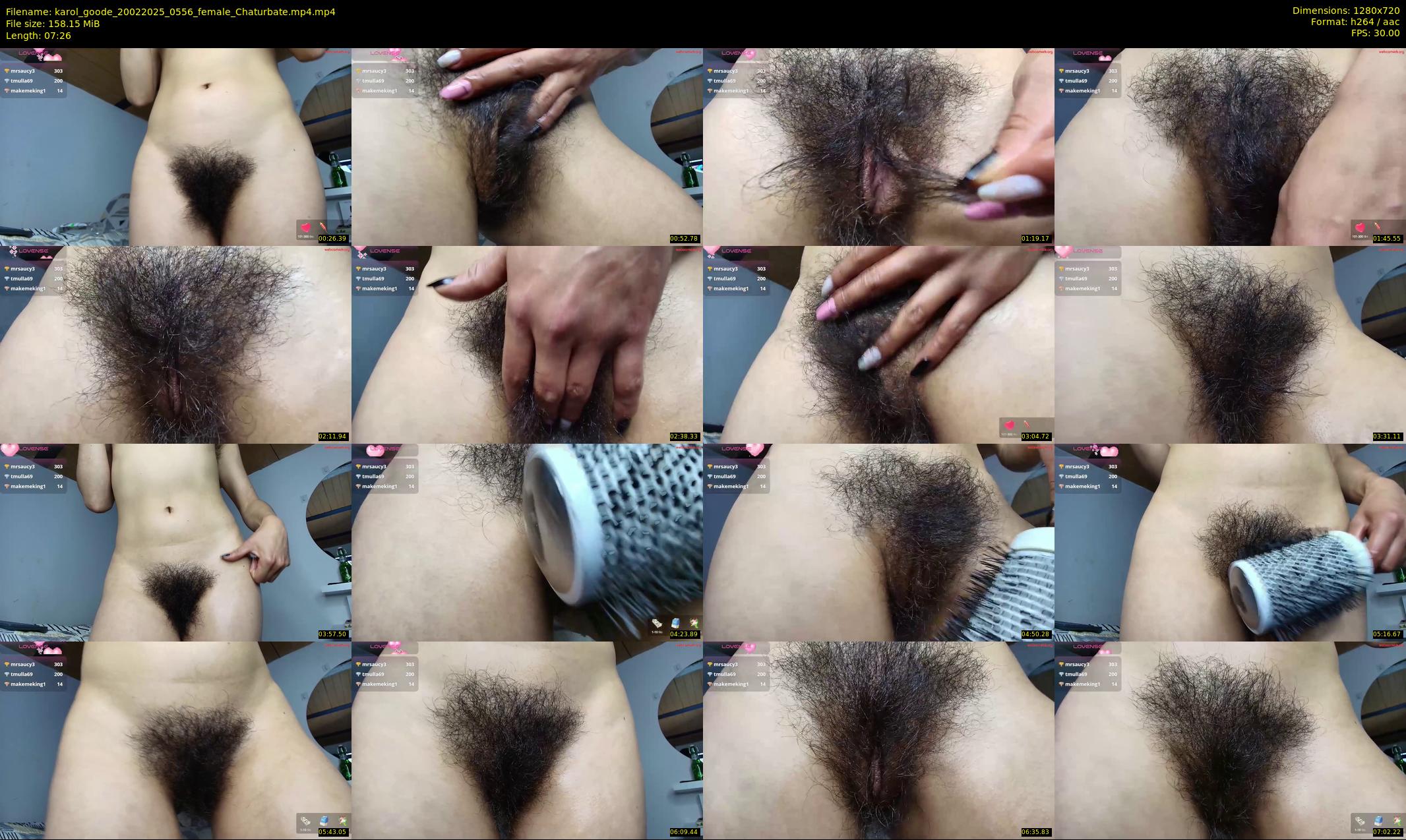 karol_goode — 8 minute Chaturbate female cam show recording, 720p, Feb 20, 2025