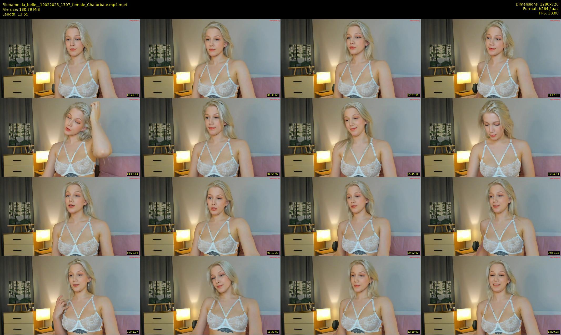la_belle_ — 14 minute Chaturbate female cam show recording, 720p, Feb 19, 2025