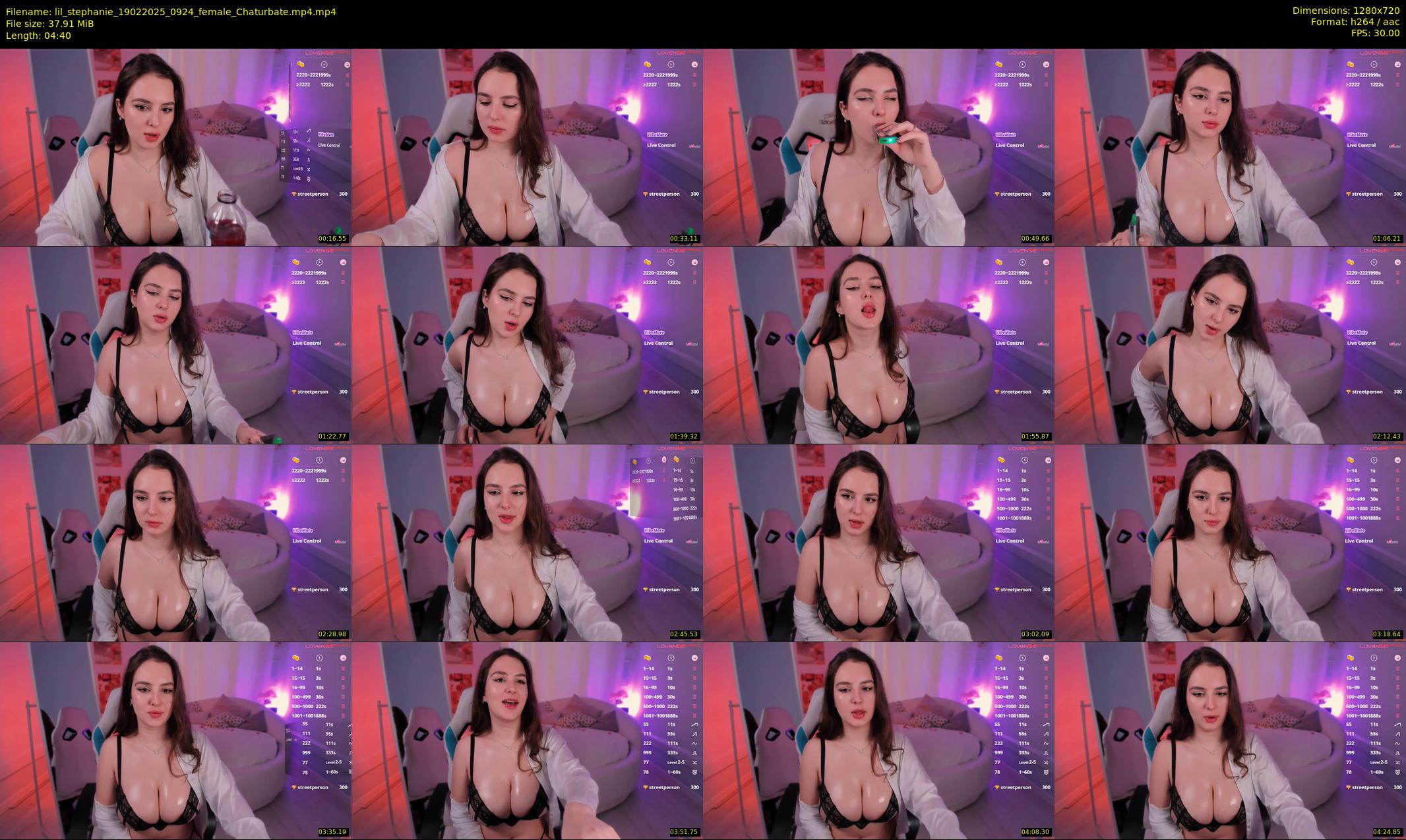 lil_stephanie — 5 minute Chaturbate female cam show recording, 720p, Feb 19, 2025