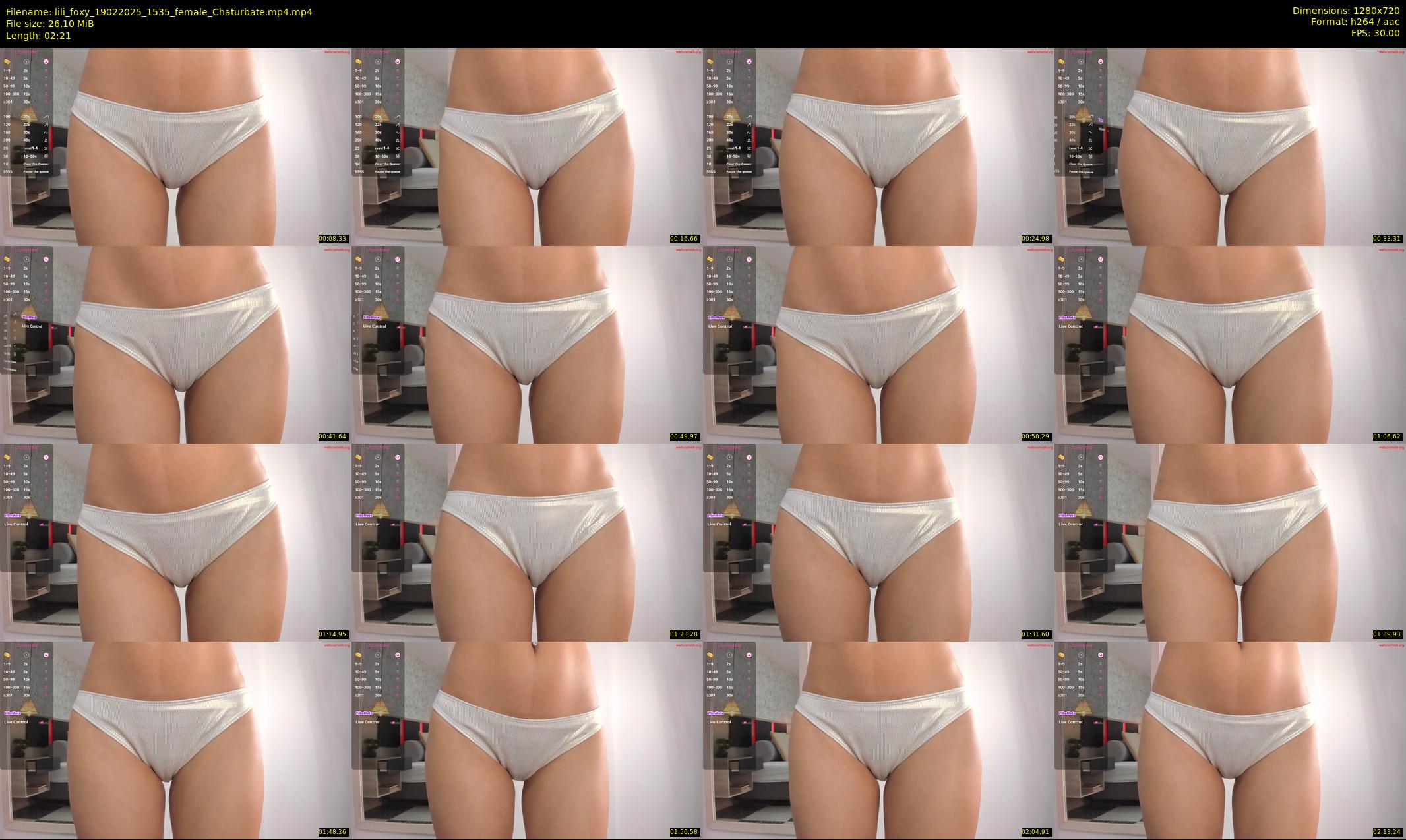 lili_foxy — 3 minute Chaturbate female cam show recording, 720p, Feb 19, 2025