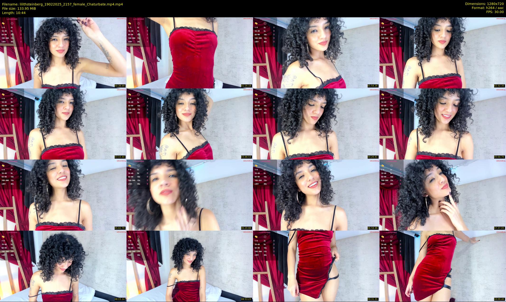 lilithsteinberg — 11 minute Chaturbate female cam show recording, 720p, Feb 19, 2025