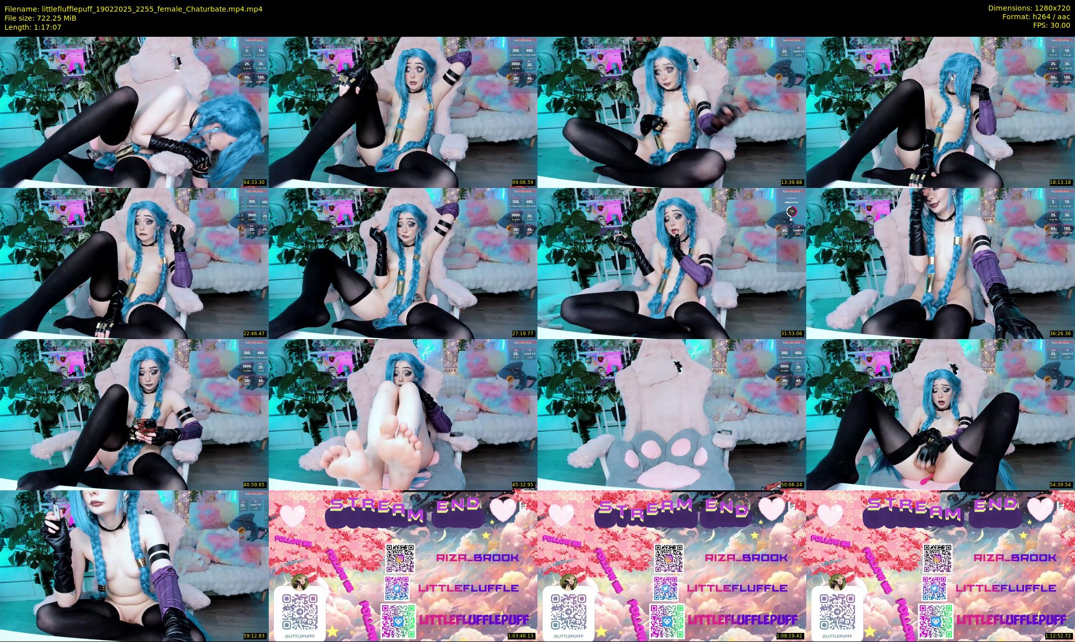 littleflufflepuff — 78 minute Chaturbate female cam show recording, 720p, Feb 19, 2025