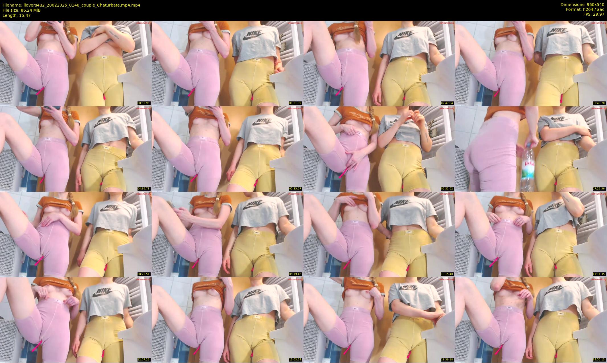 llovers4u2 — 16 minute Chaturbate couple cam show recording, 480p, Feb 20, 2025