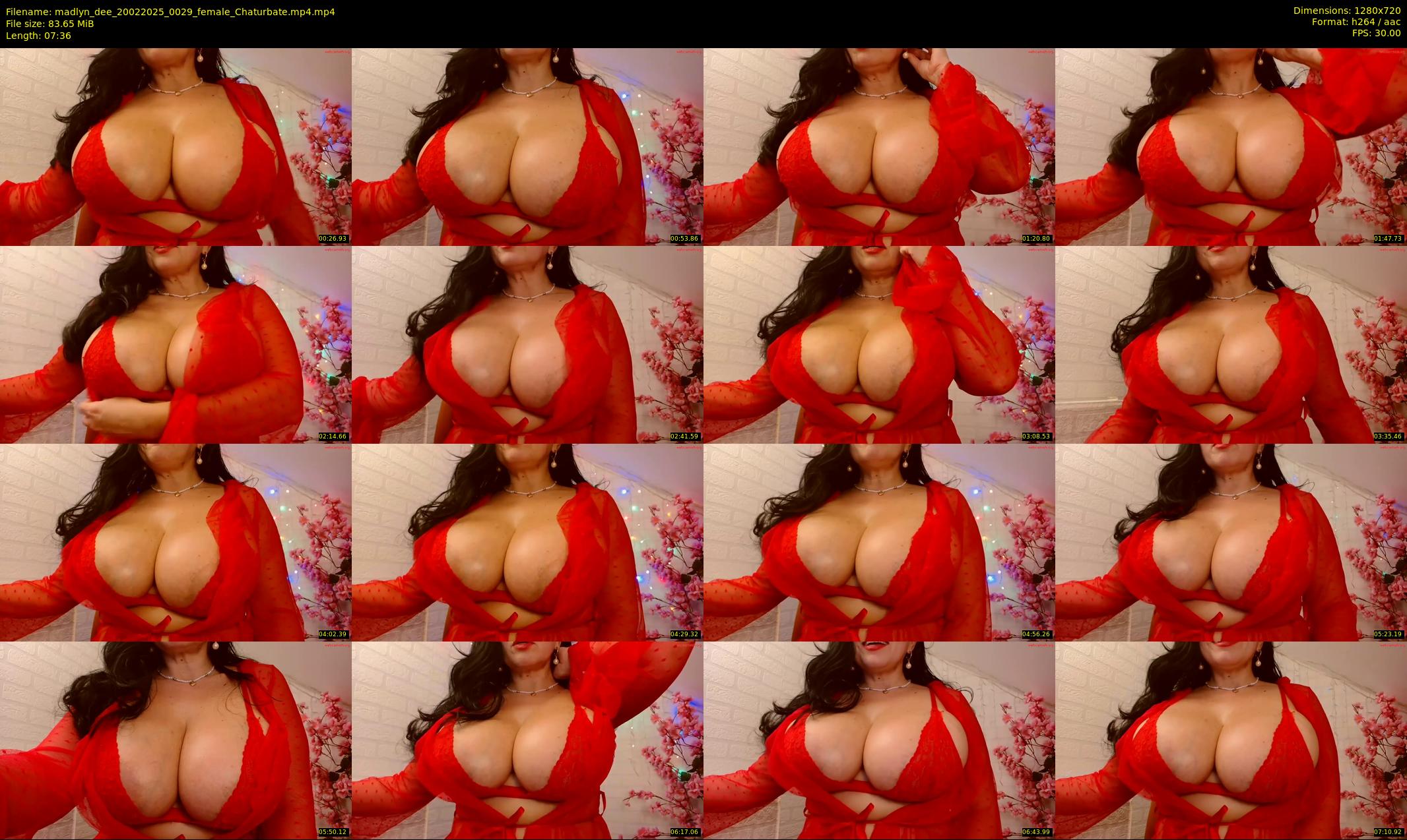 madlyn_dee — 8 minute Chaturbate female cam show recording, 720p, Feb 20, 2025