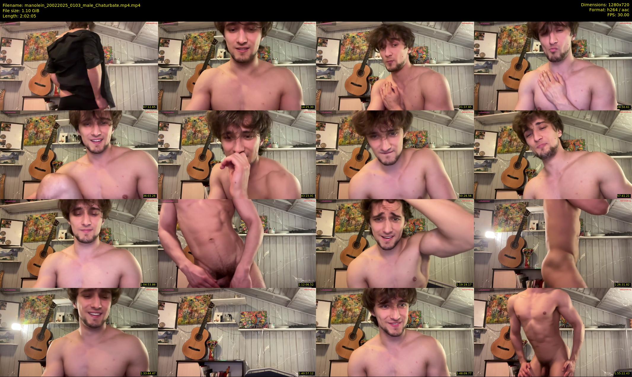 manolein — 123 minute Chaturbate male cam show recording, 720p, Feb 20, 2025