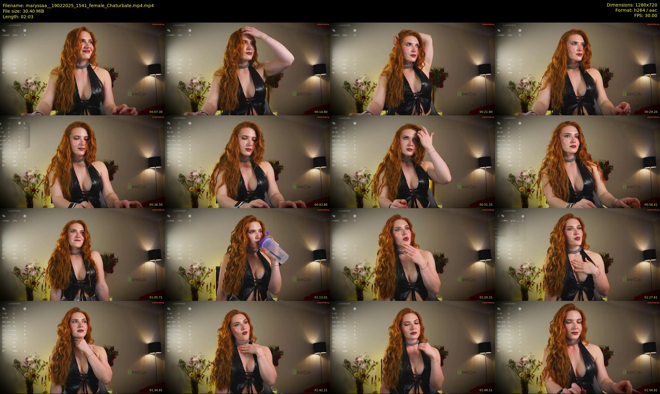 maryssaa_ — 3 minute Chaturbate female cam show recording, 720p, Feb 19, 2025