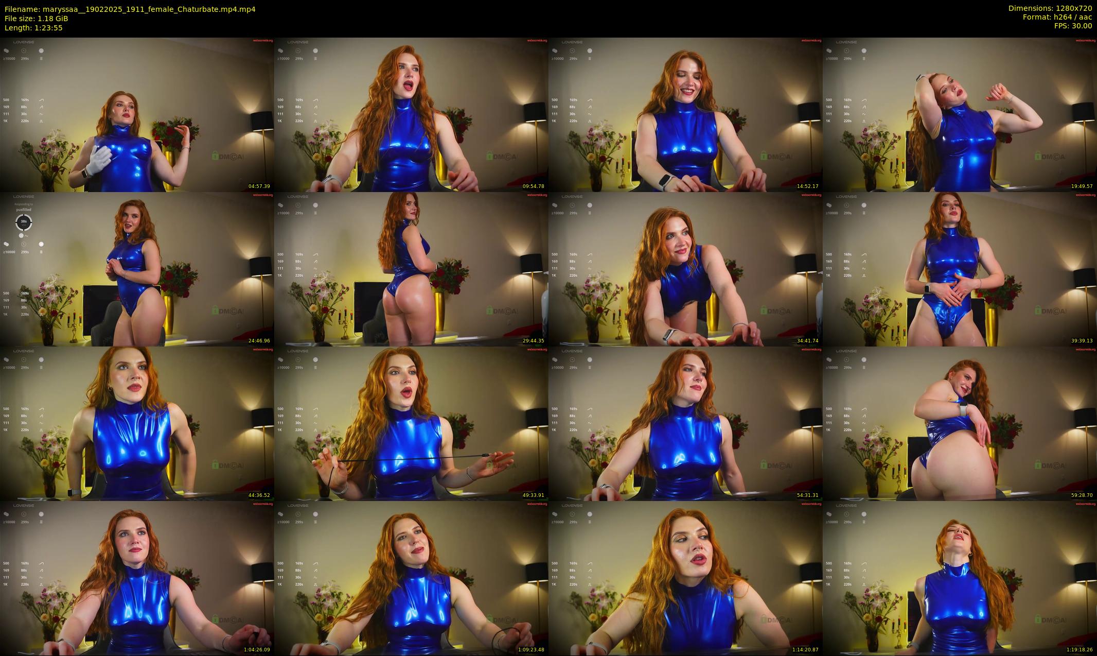 maryssaa_ — 84 minute Chaturbate female cam show recording, 720p, Feb 19, 2025