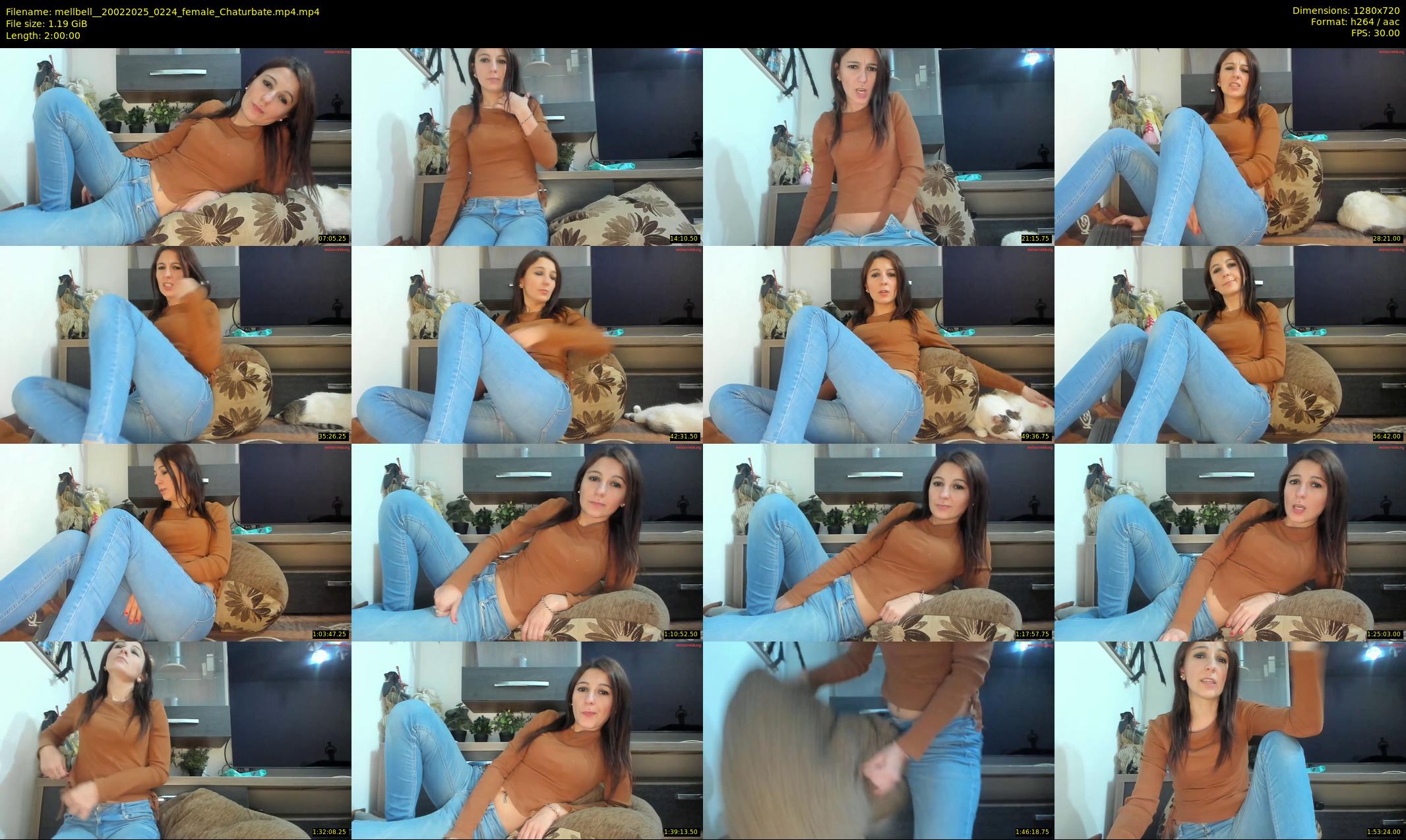 mellbell_ — 120 minute Chaturbate female cam show recording, 720p, Feb 20, 2025