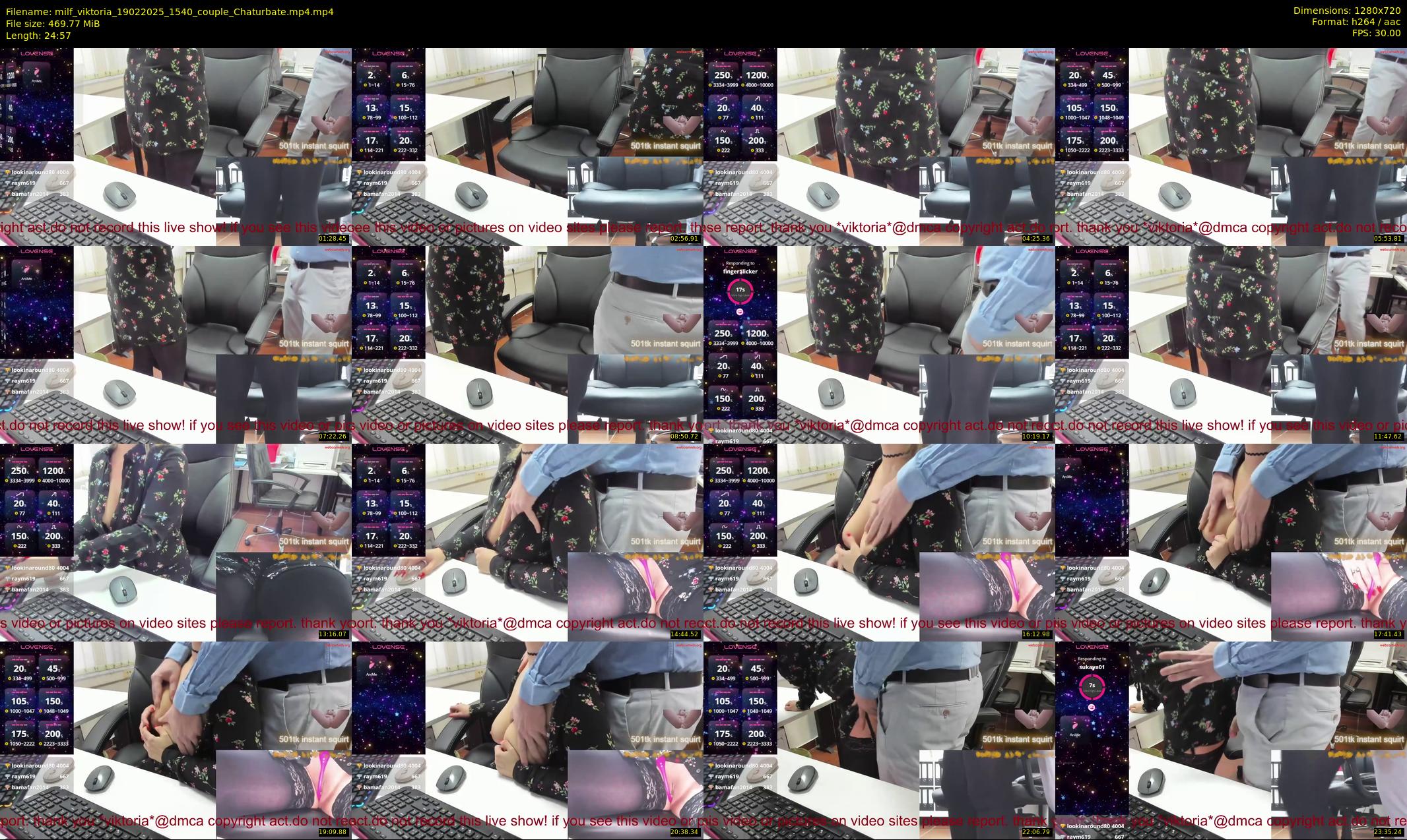 milf_viktoria — 25 minute Chaturbate female cam show recording, 720p, Feb 19, 2025