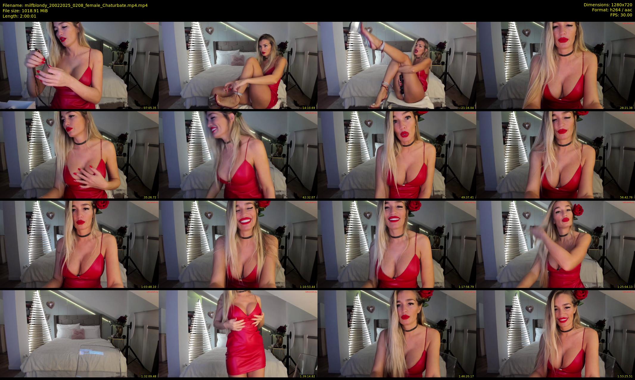 milfblondy — 121 minute Chaturbate female cam show recording, 720p, Feb 20, 2025