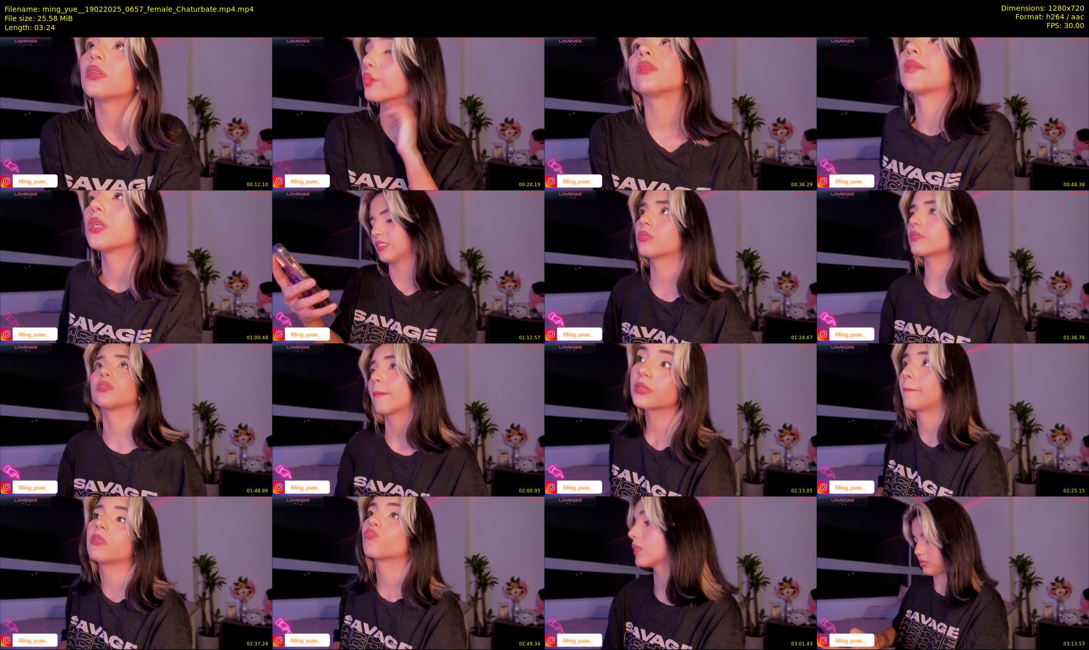 ming_yue_ — 4 minute Chaturbate female cam show recording, 720p, Feb 19, 2025