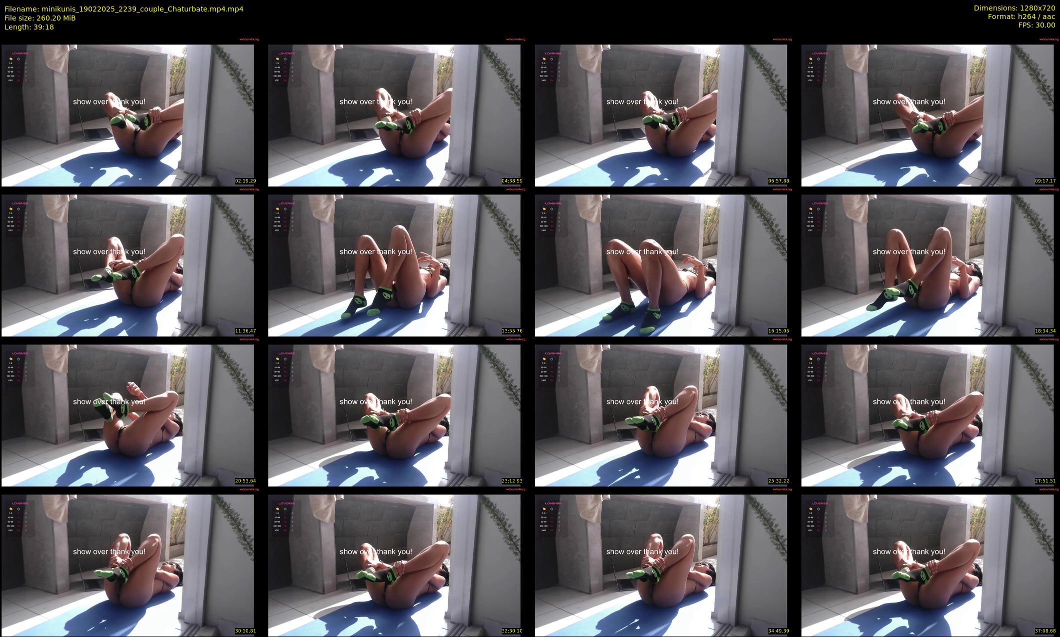 minikunis — 40 minute Chaturbate couple cam show recording, 720p, Feb 19, 2025