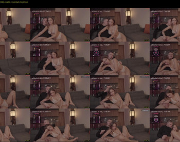 monchhichis — 9 minute Chaturbate couple cam show recording, 720p, Feb 19, 2025