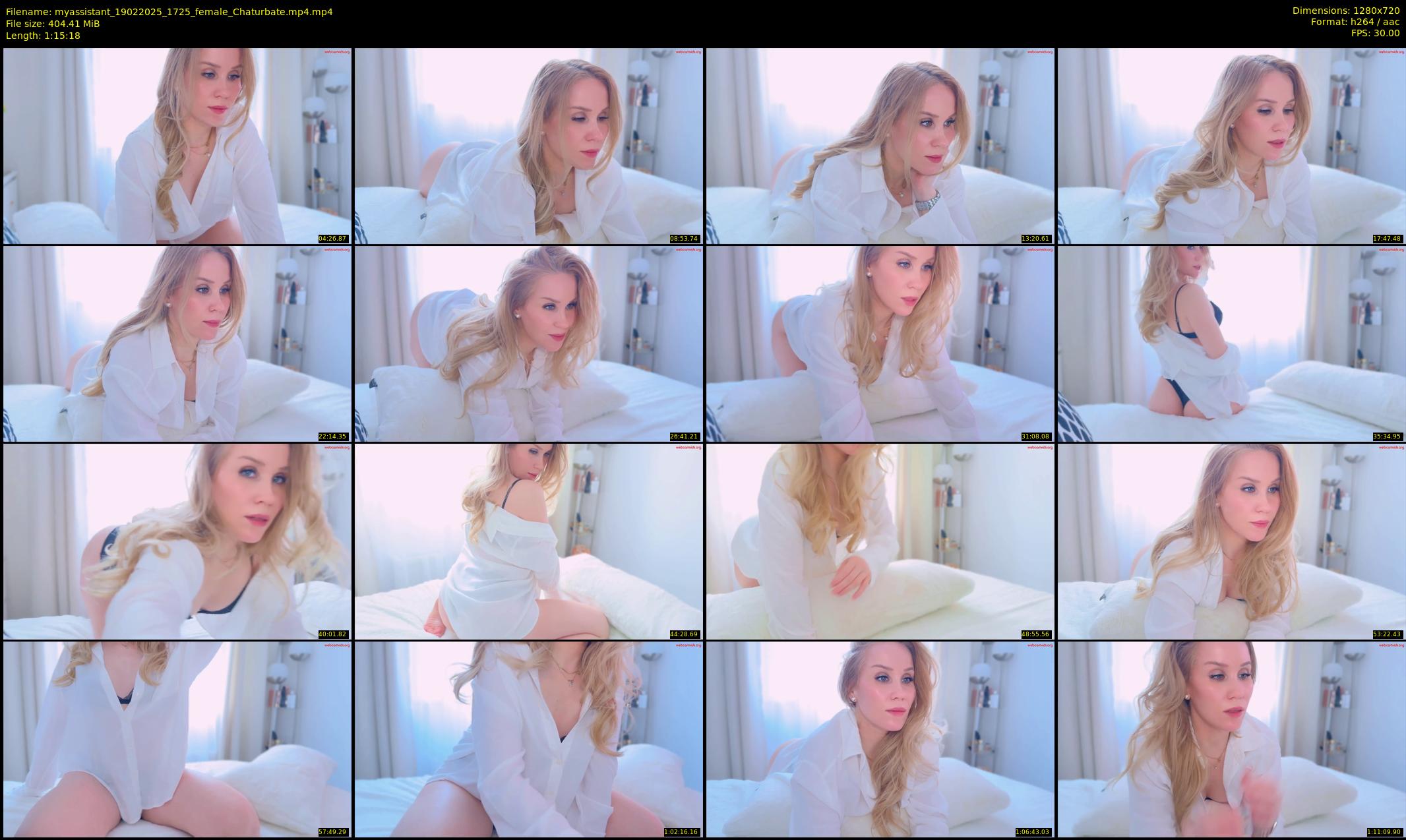 myassistant — 76 minute Chaturbate female cam show recording, 720p, Feb 19, 2025