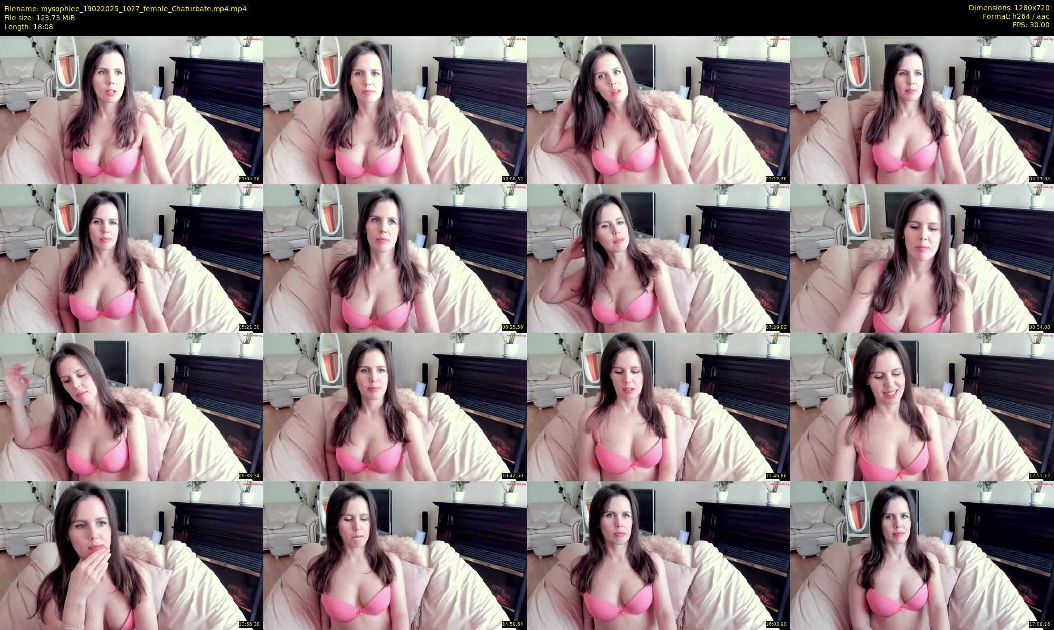 mysophiee — 19 minute Chaturbate female cam show recording, 720p, Feb 19, 2025