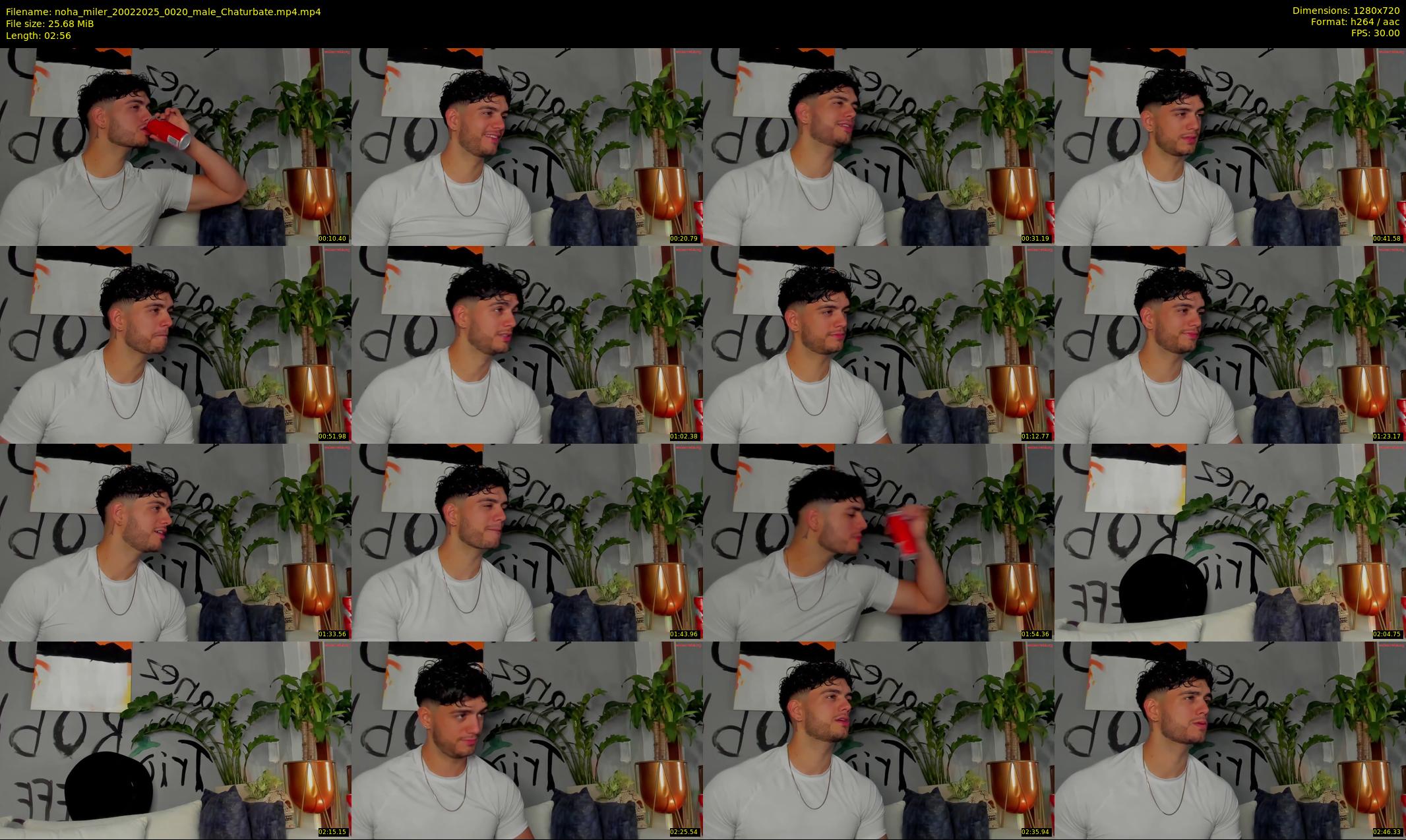 noha_miler — 3 minute Chaturbate male cam show recording, 720p, Feb 20, 2025