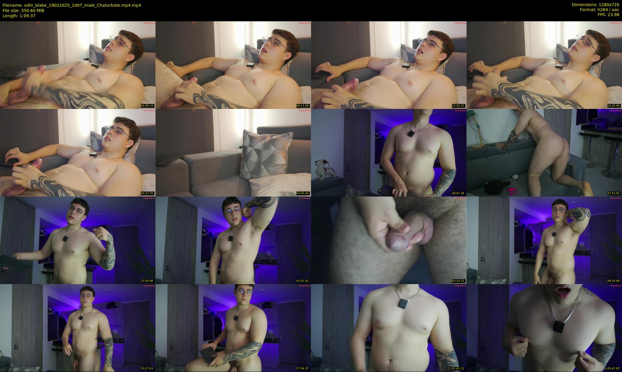 odin_blake — 70 minute Chaturbate male cam show recording, 720p, Feb 19, 2025