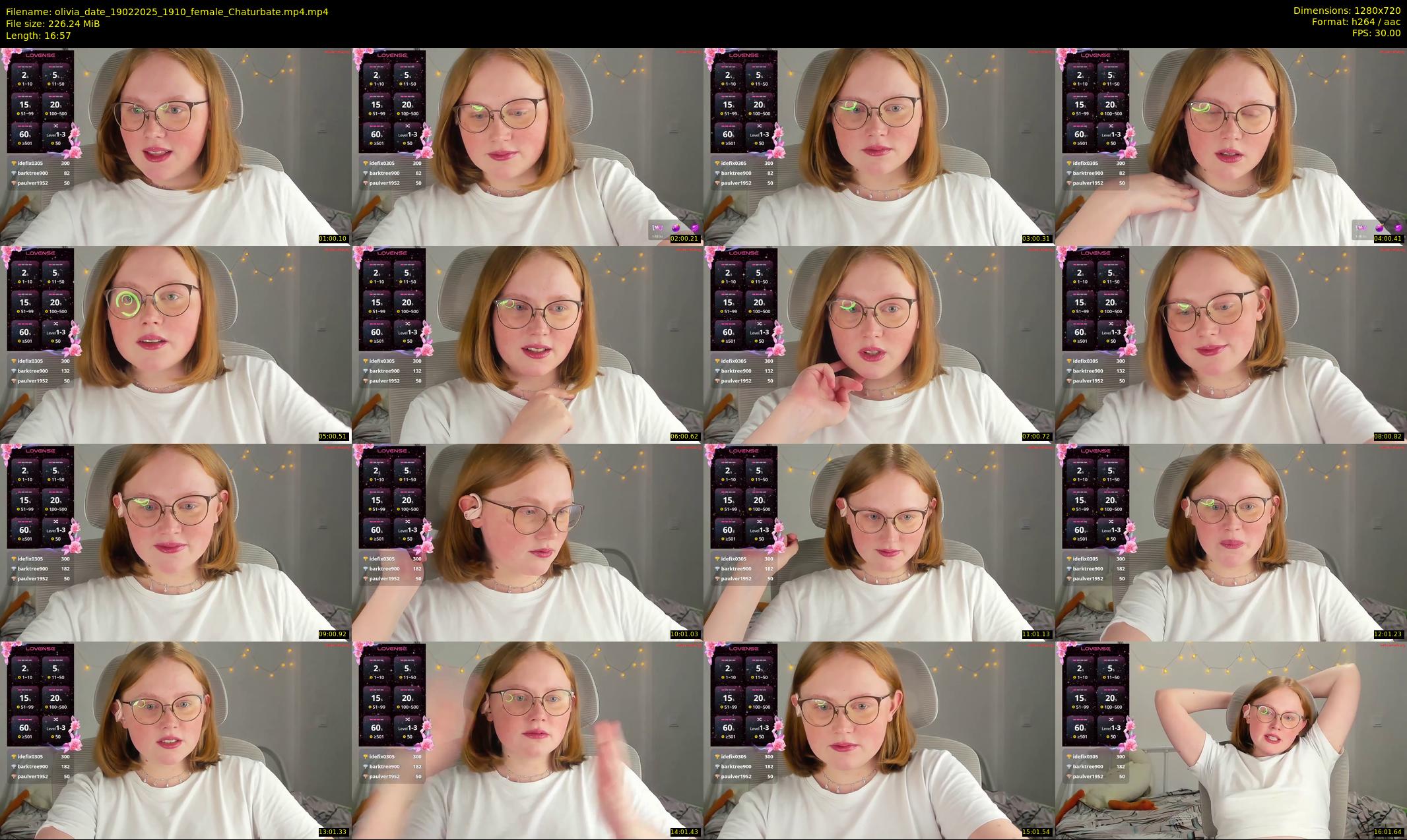 olivia_date — 17 minute Chaturbate female cam show recording, 720p, Feb 19, 2025