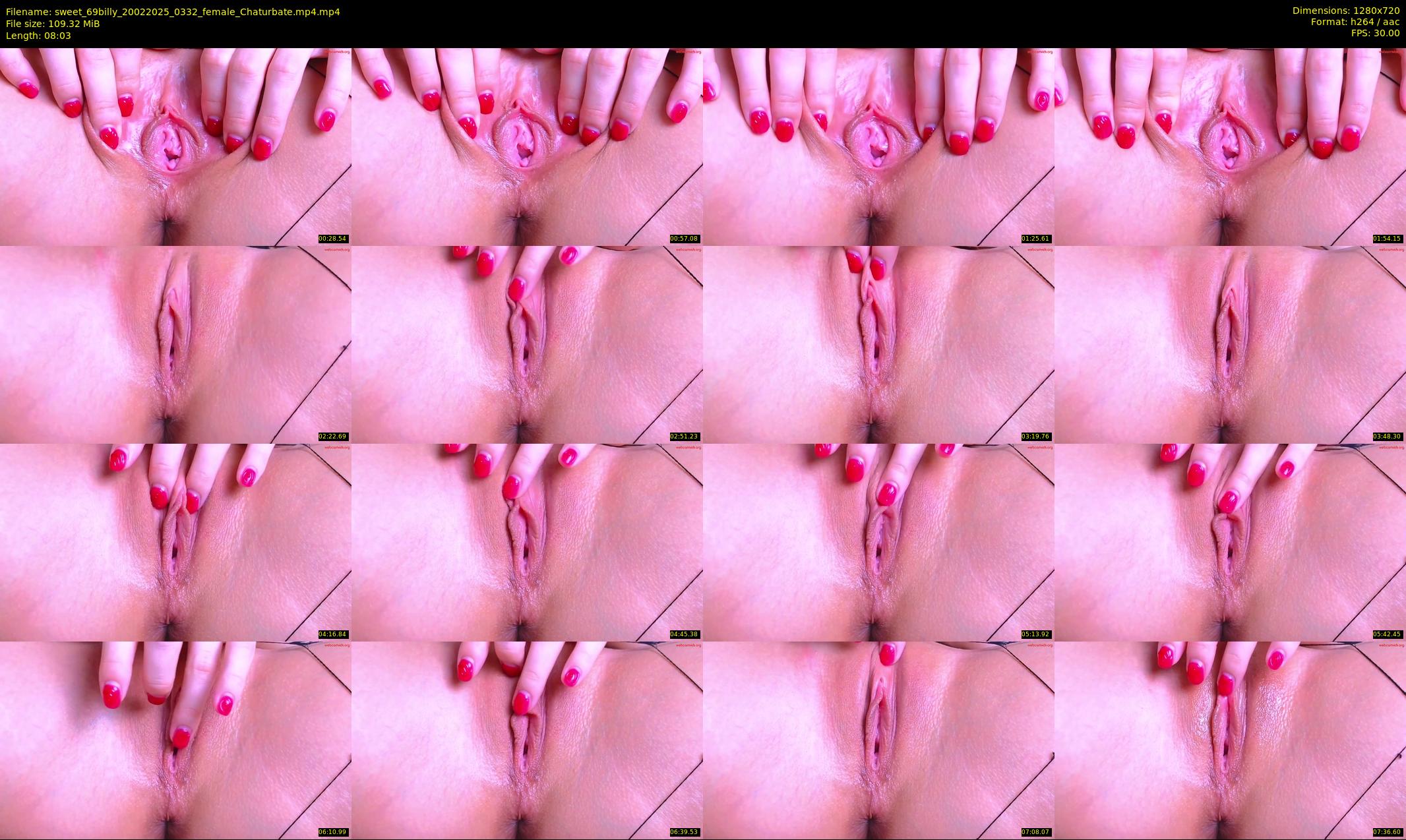 sweet_69billy — 9 minute Chaturbate female cam show recording, 720p, Feb 20, 2025