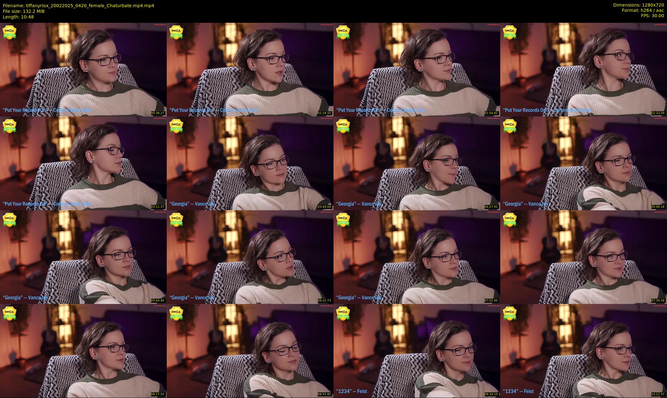tiffanyriox — 11 minute Chaturbate female cam show recording, 720p, Feb 20, 2025