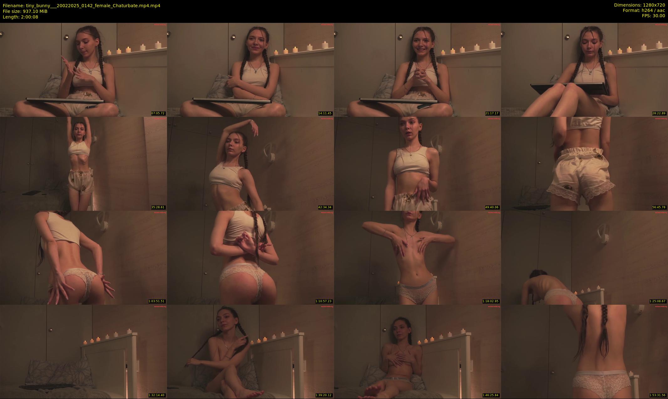 tiny_bunny__ — 121 minute Chaturbate female cam show recording, 720p, Feb 20, 2025