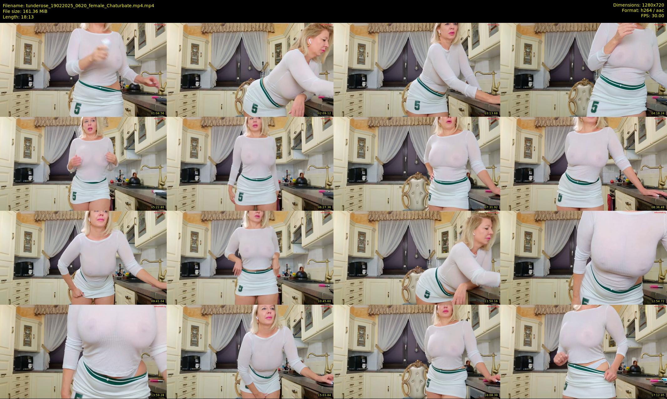 tunderose — 19 minute Chaturbate female cam show recording, 720p, Feb 19, 2025