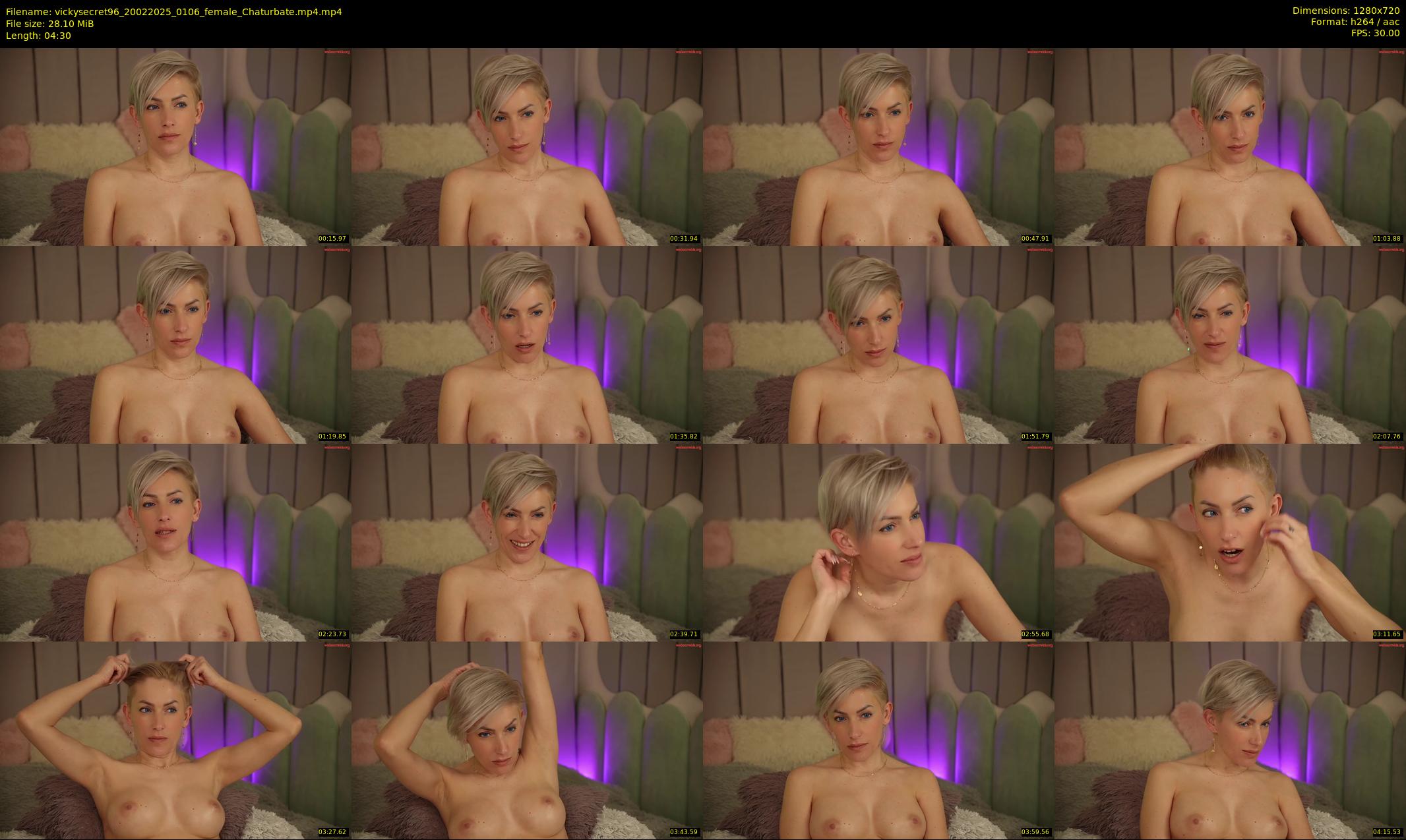 vickysecret96 — 5 minute Chaturbate female cam show recording, 720p, Feb 20, 2025