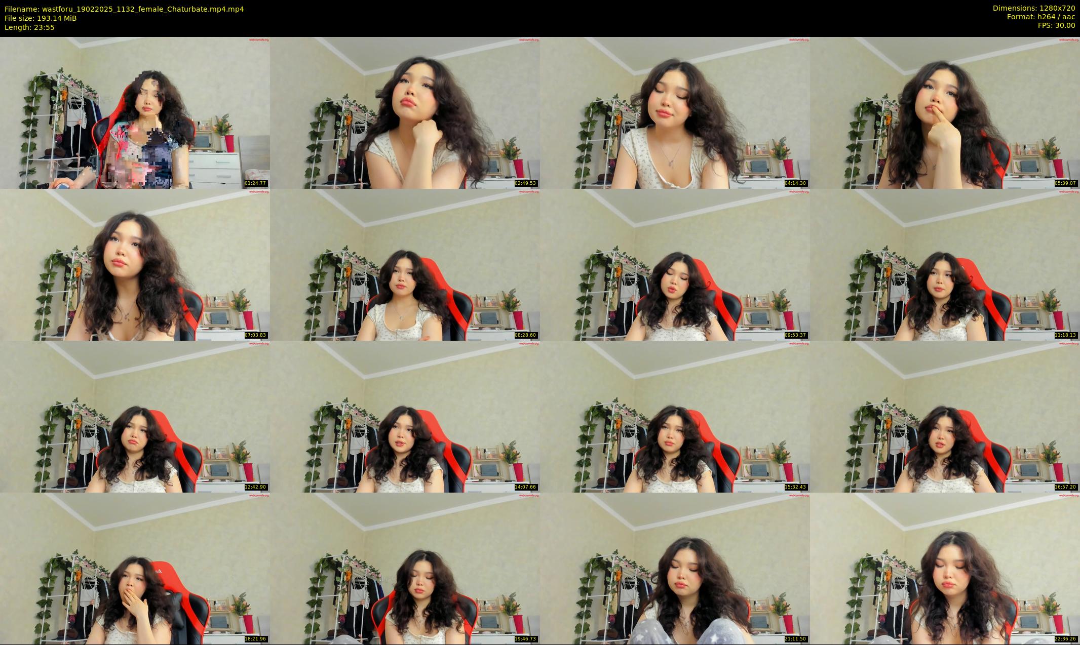 wastforu — 24 minute Chaturbate female cam show recording, 720p, Feb 19, 2025