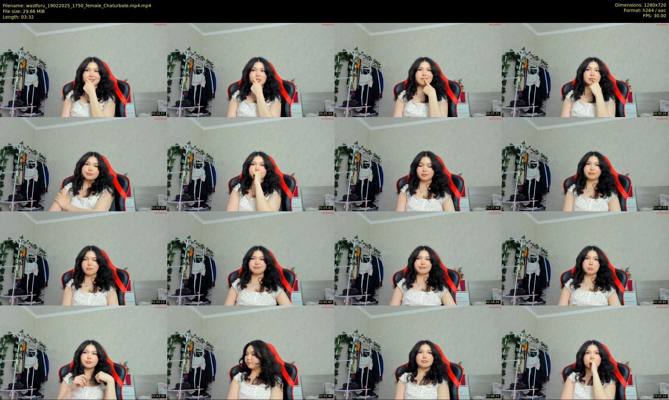 wastforu — 4 minute Chaturbate female cam show recording, 720p, Feb 19, 2025