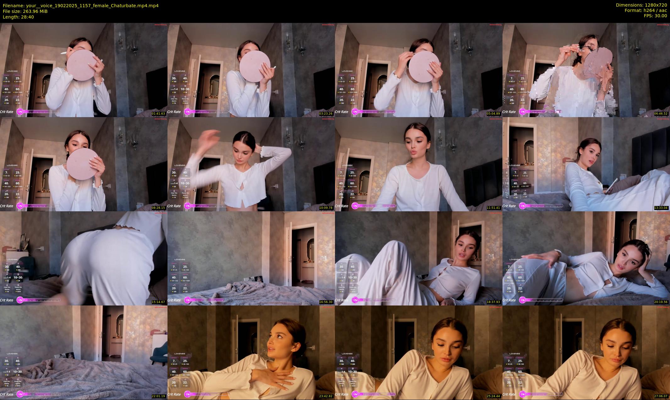 your__voice — 29 minute Chaturbate female cam show recording, 720p, Feb 19, 2025