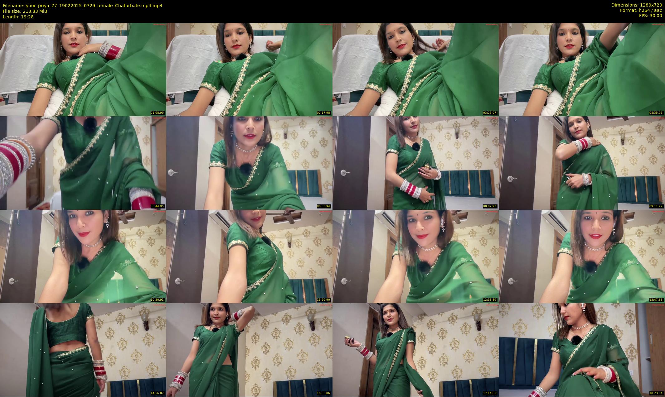 your_priya_77 — 20 minute Chaturbate female cam show recording, 720p, Feb 19, 2025