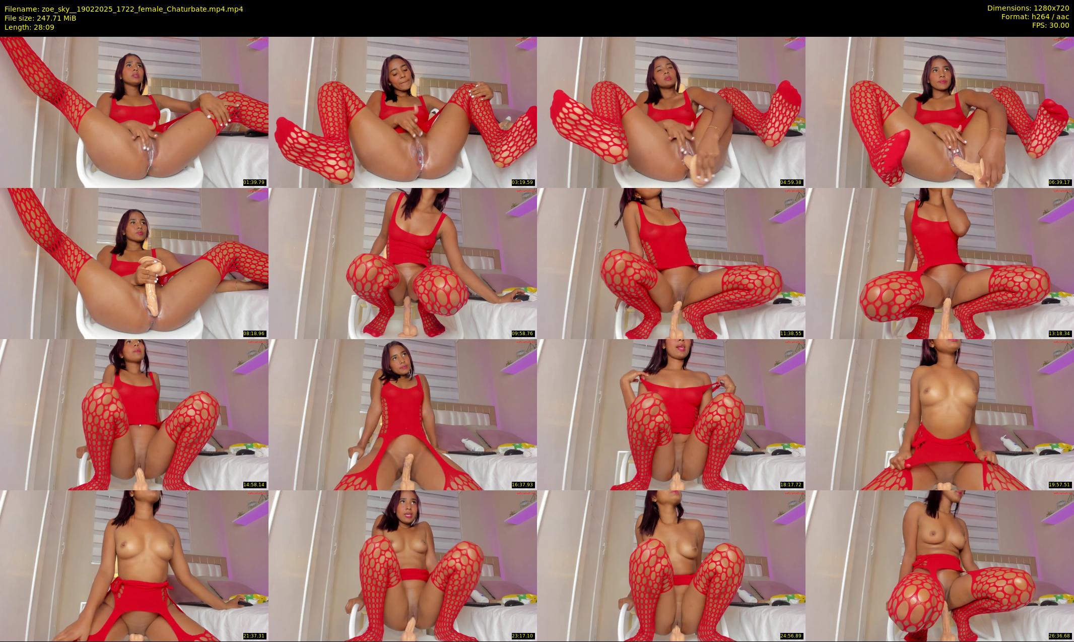 zoe_sky_ — 29 minute Chaturbate female cam show recording, 720p, Feb 19, 2025