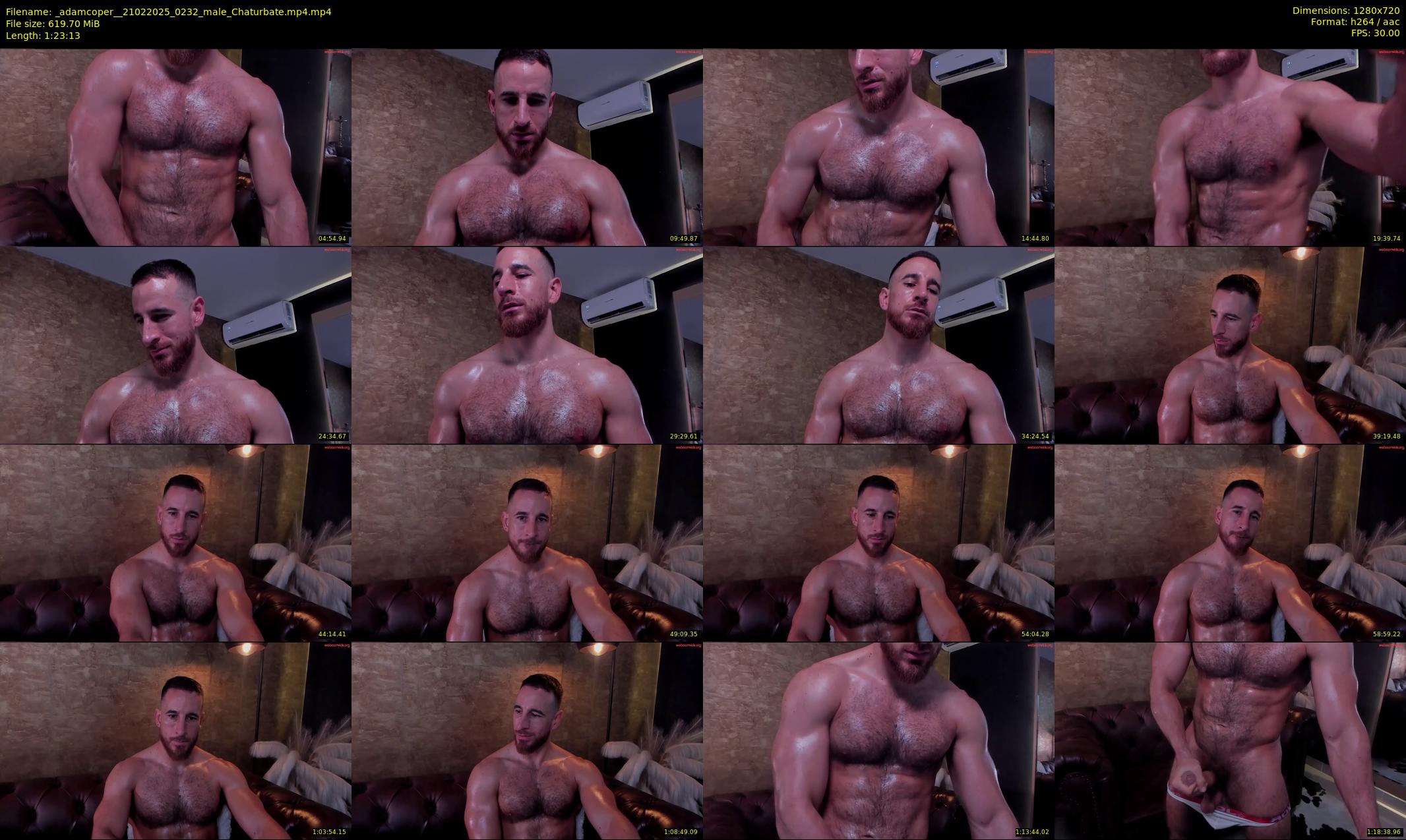 _adamcoper_ — 84 minute Chaturbate male cam show recording, 720p, Feb 21, 2025