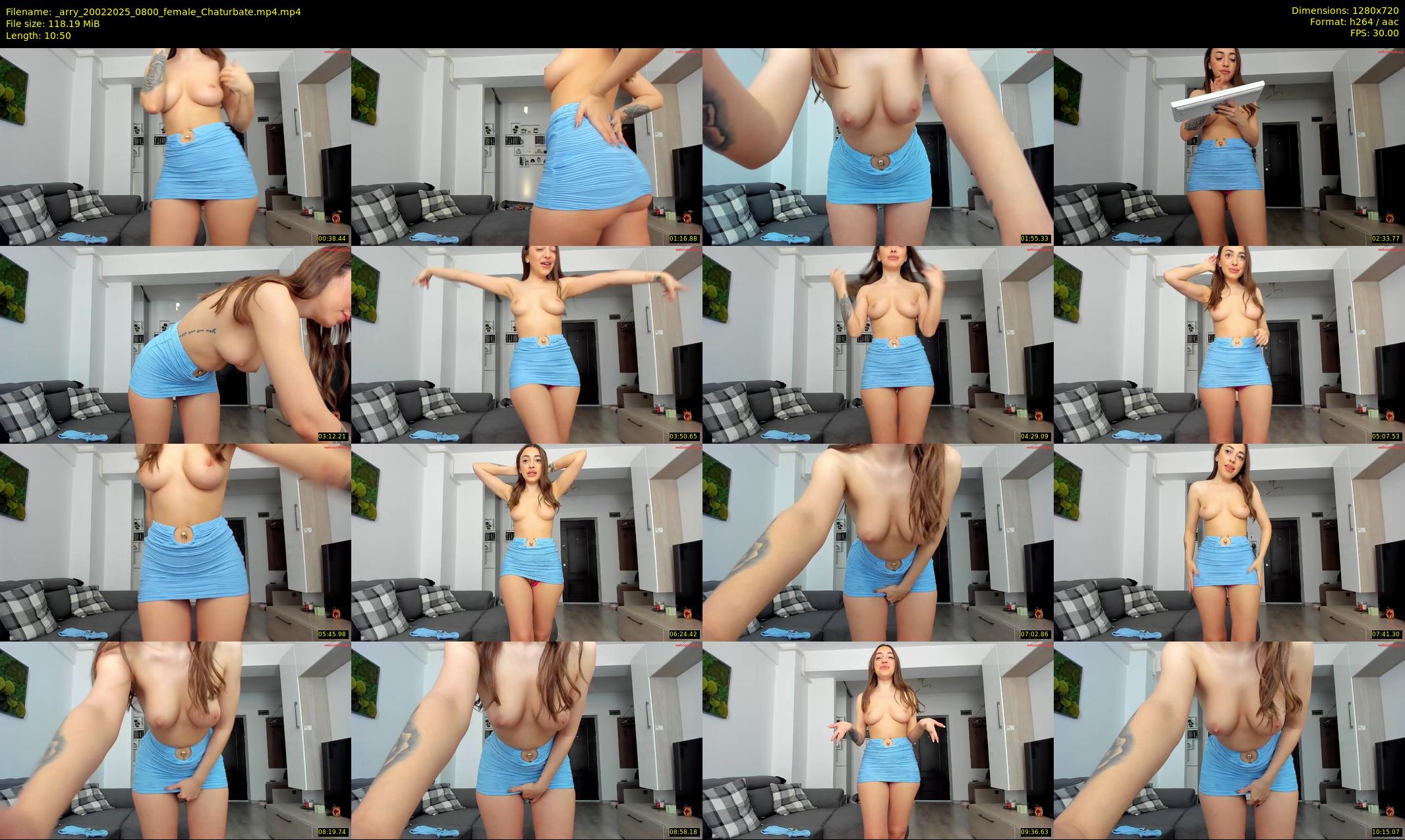 _arry — 11 minute Chaturbate female cam show recording, 720p, Feb 20, 2025