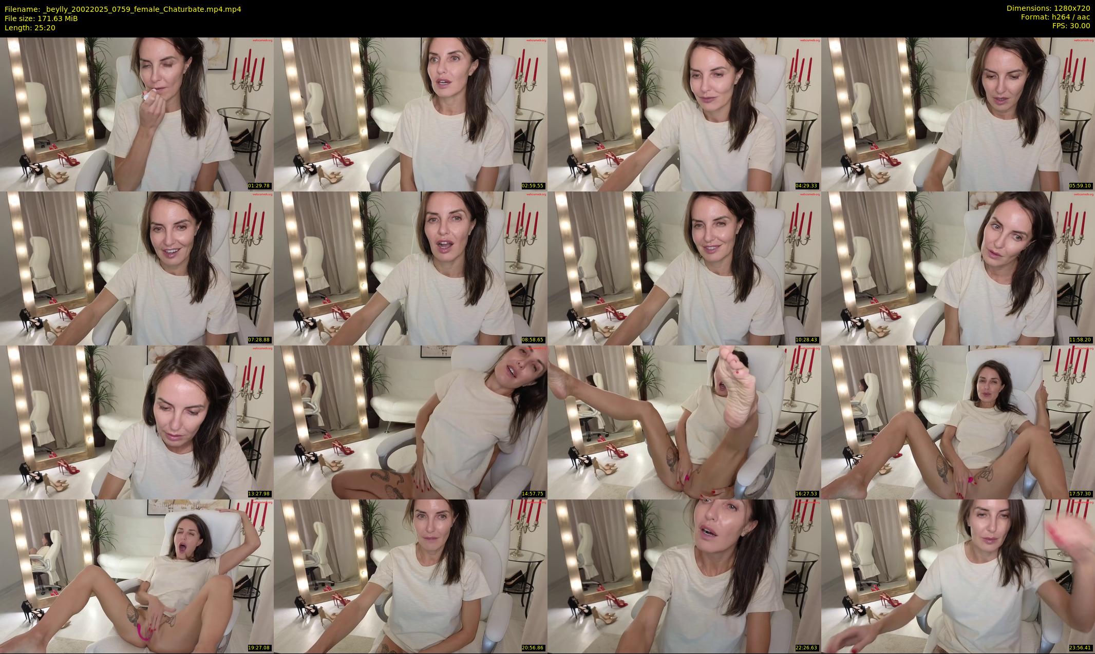 _beylly — 26 minute Chaturbate female cam show recording, 720p, Feb 20, 2025