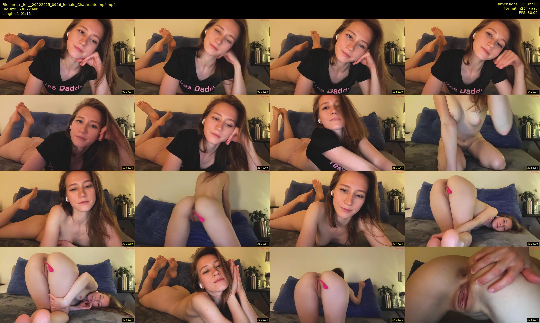 _feli_ — 62 minute Chaturbate female cam show recording, 720p, Feb 20, 2025