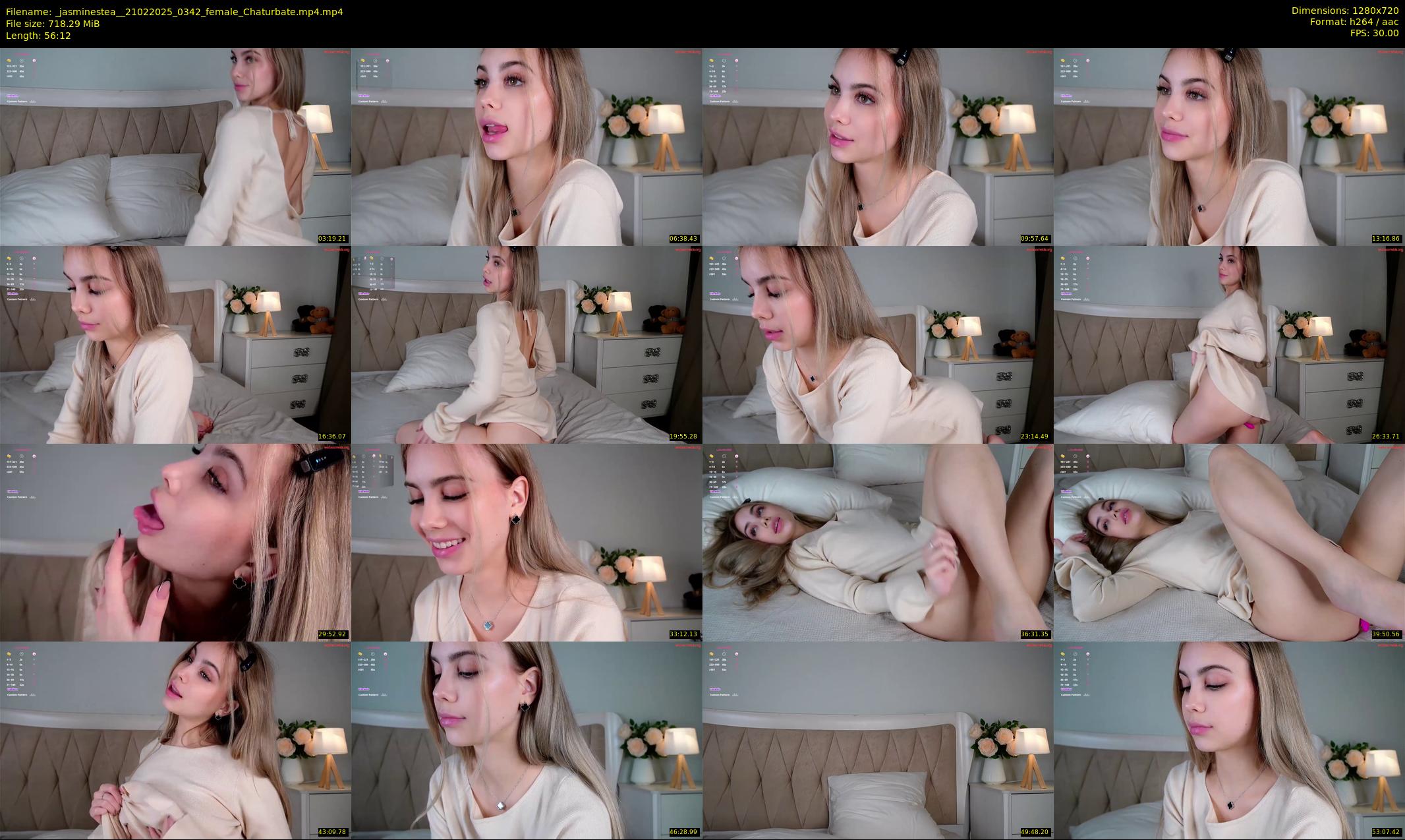 _jasminestea_ — 57 minute Chaturbate female cam show recording, 720p, Feb 21, 2025