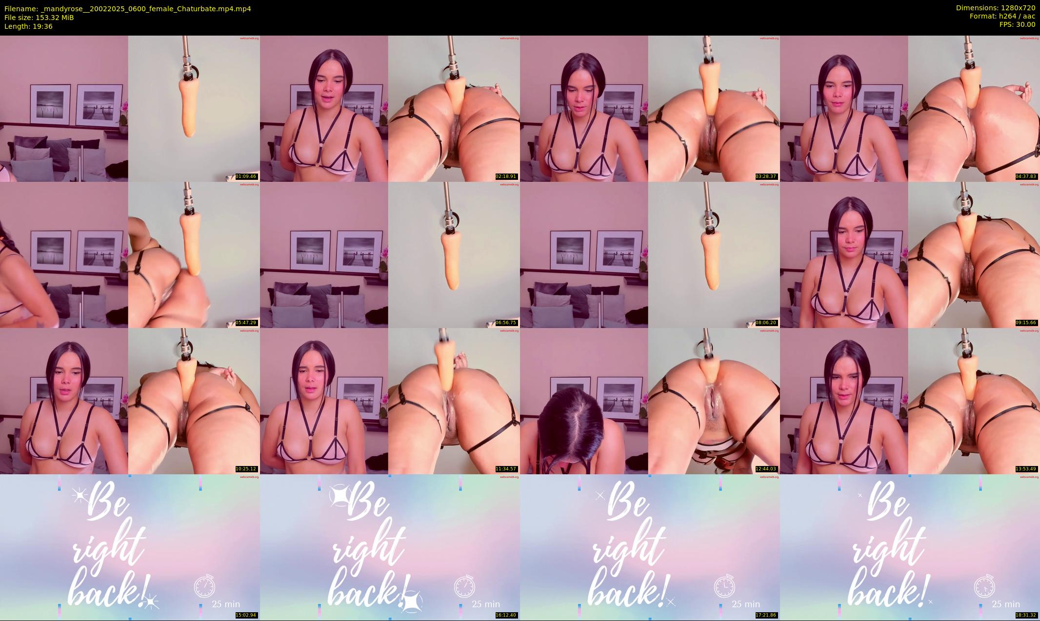 _mandyrose_ — 20 minute Chaturbate female cam show recording, 720p, Feb 20, 2025