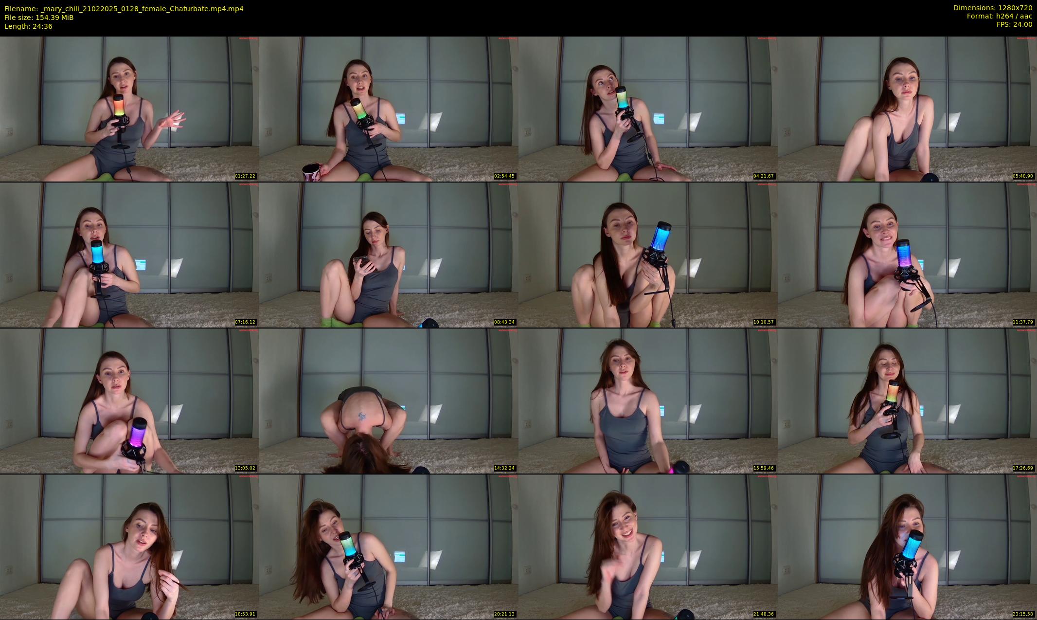 _mary_chili — 25 minute Chaturbate female cam show recording, 720p, Feb 21, 2025